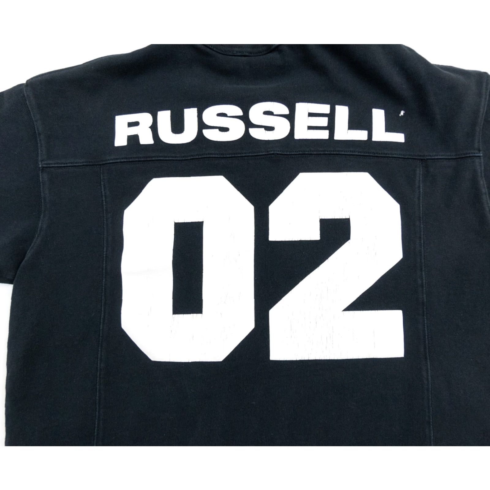 Russell Athletic VINTAGE Russell Athletic Shirt Mens Medium Black Crewneck Short Sleeve Heavy Tee Adult Size US M / EU 48-50 / 2 - 6 Thumbnail