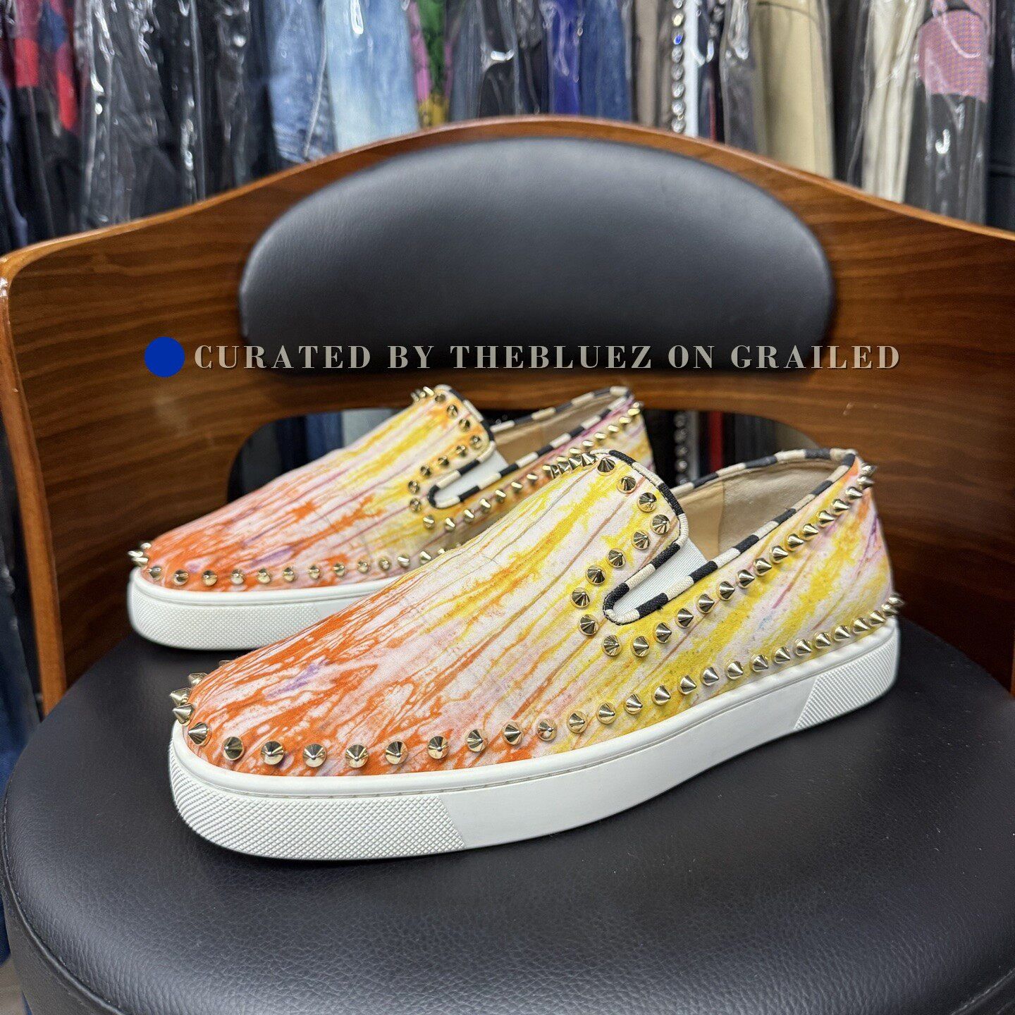 Christian Louboutin Christian Louboutin Red Sole Slip-On Shoes Size US 7.5 / EU 40-41 - 1 Thumbnail