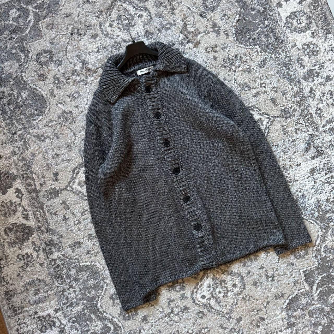 Our Legacy Our Legacy Silk Blend Oversize Heavy Knitted Cardigan Size US S / EU 44-46 / 1 - 2 Thumbnail