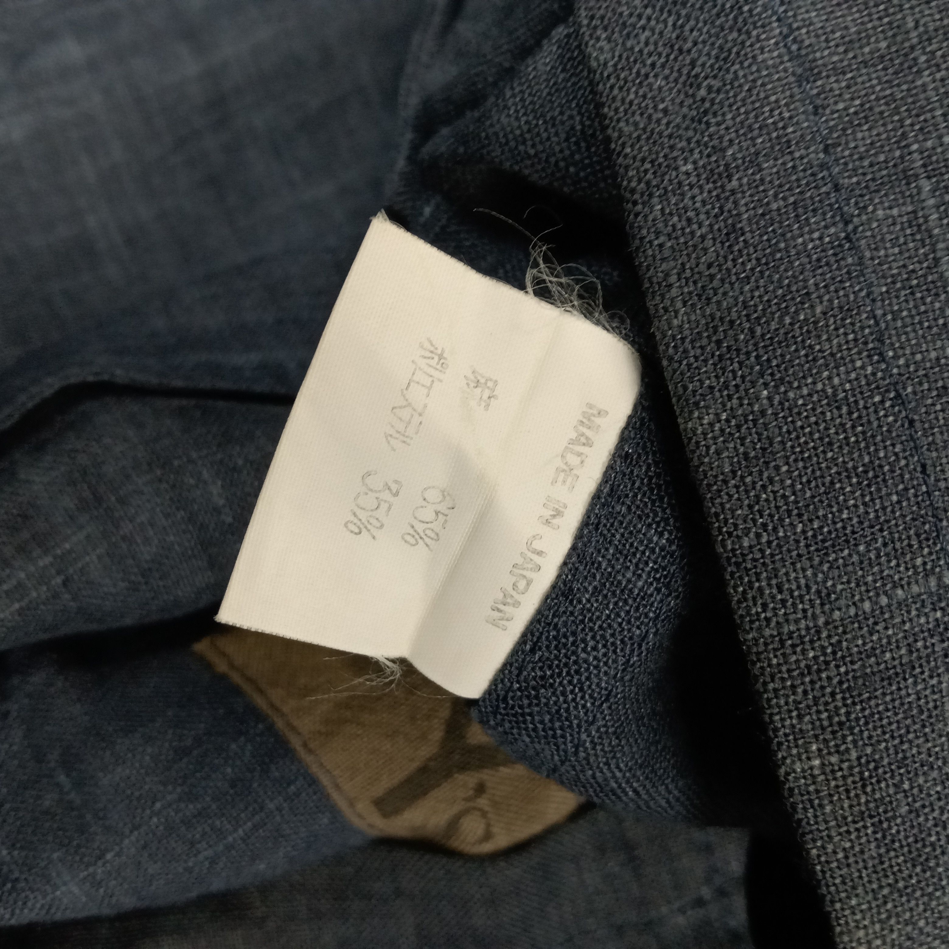 Japanese Brand × Vintage × Yohji Yamamoto Y's Yohji Yamamoto Japanese Designer Blazers C229N2 Size 40L - 9 Thumbnail