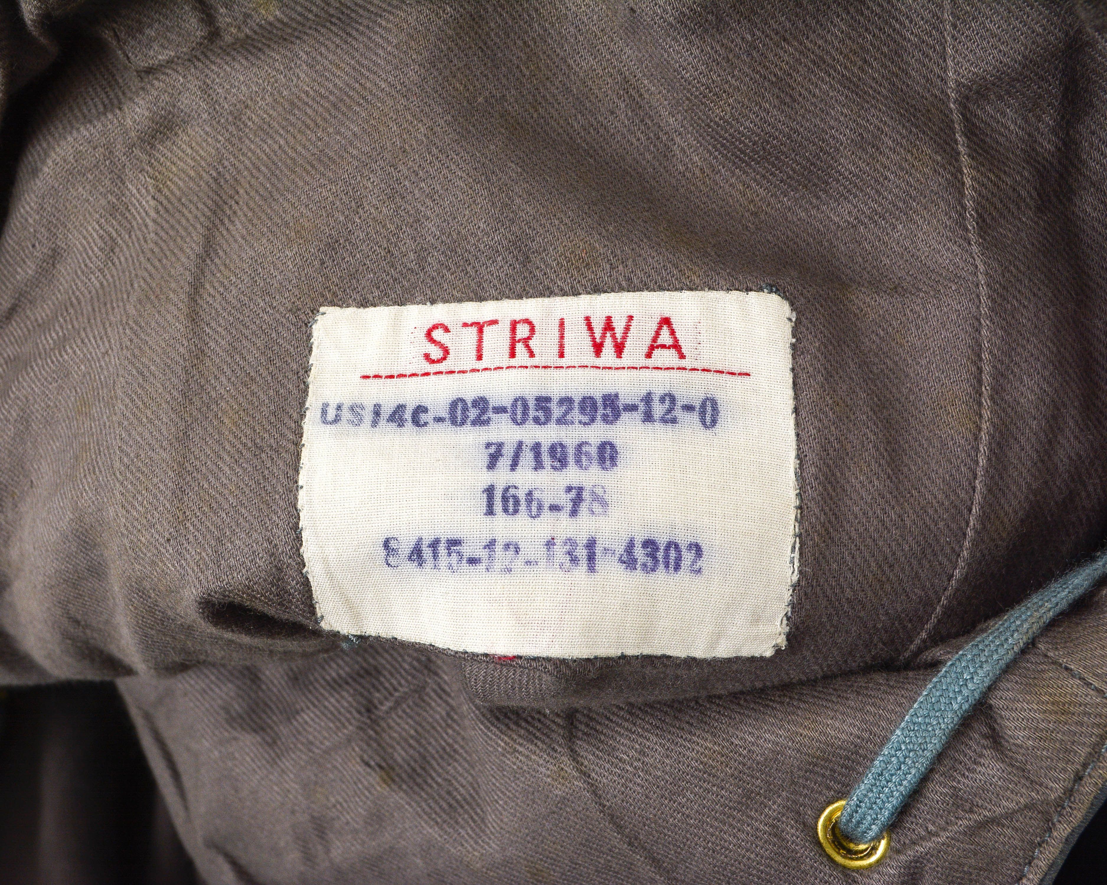 Leather Striwa 1960 army rider's leather pants 60's trousers S Bibs Size US 32 / EU 48 - 5 Thumbnail
