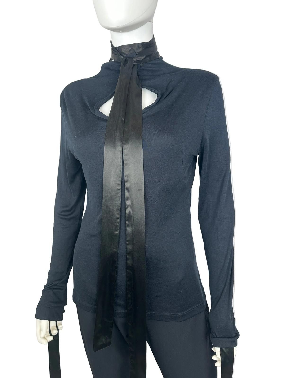 Alexander McQueen Alexander McQueen F/W 2000 'Eshu' Runway Silk Ribbon Top Size M / US 6-8 / IT 42-44 - 1 Thumbnail