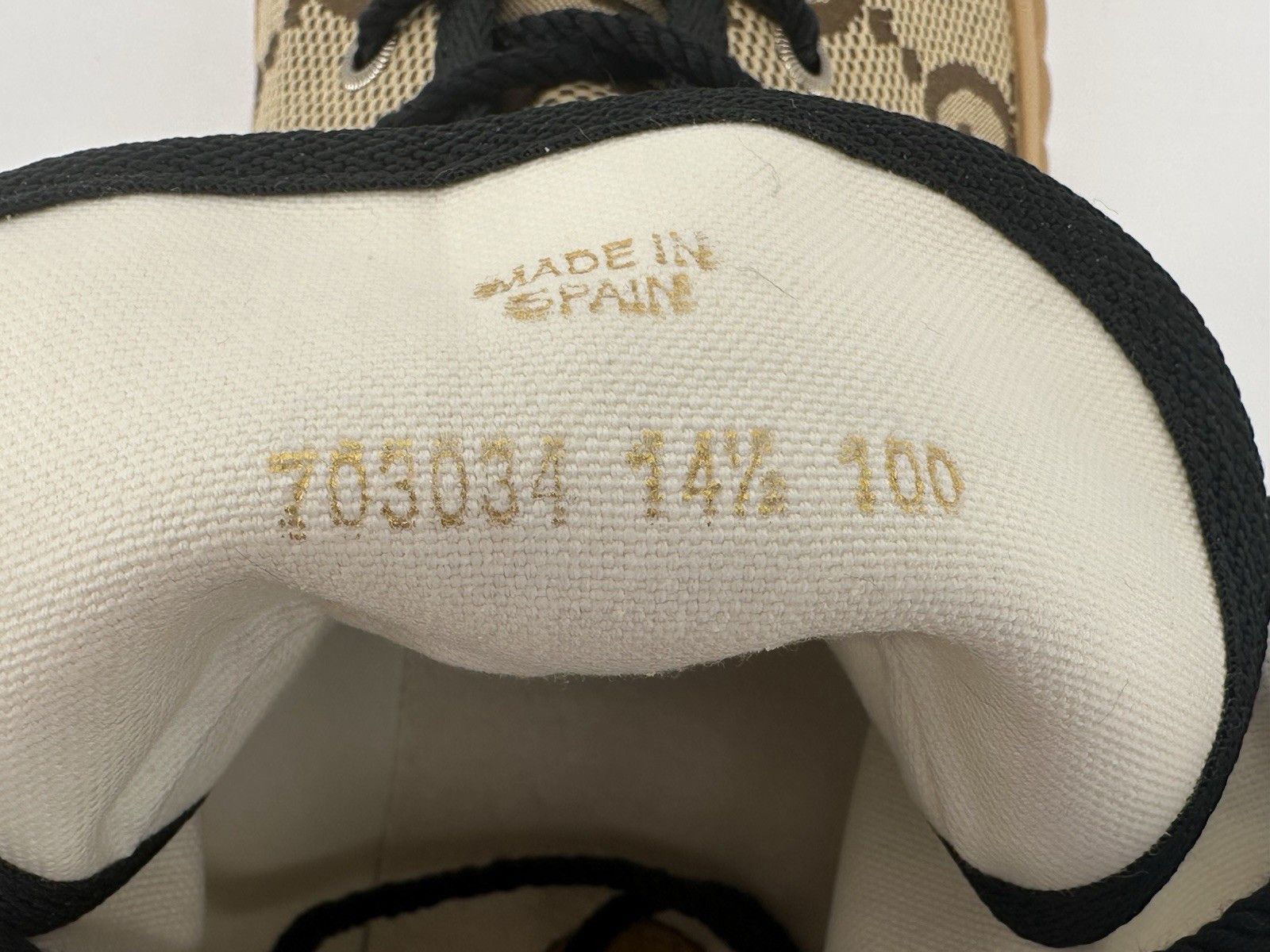 Gucci SIze-UK-14,5/US-15,5/EU-48,5 New Gucci Sneakers Men's Size US 15 / EU 48 - 9 Thumbnail