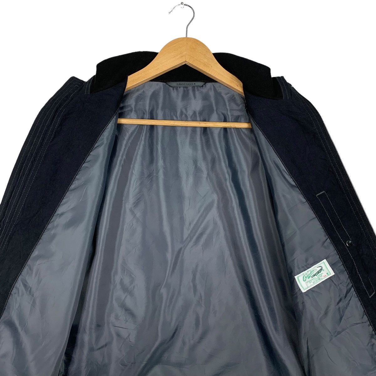 Japanese Brand CROCODILE Poly Nylon Casual Light Jacket #0973-C43 Size US L / EU 52-54 / 3 - 12 Thumbnail