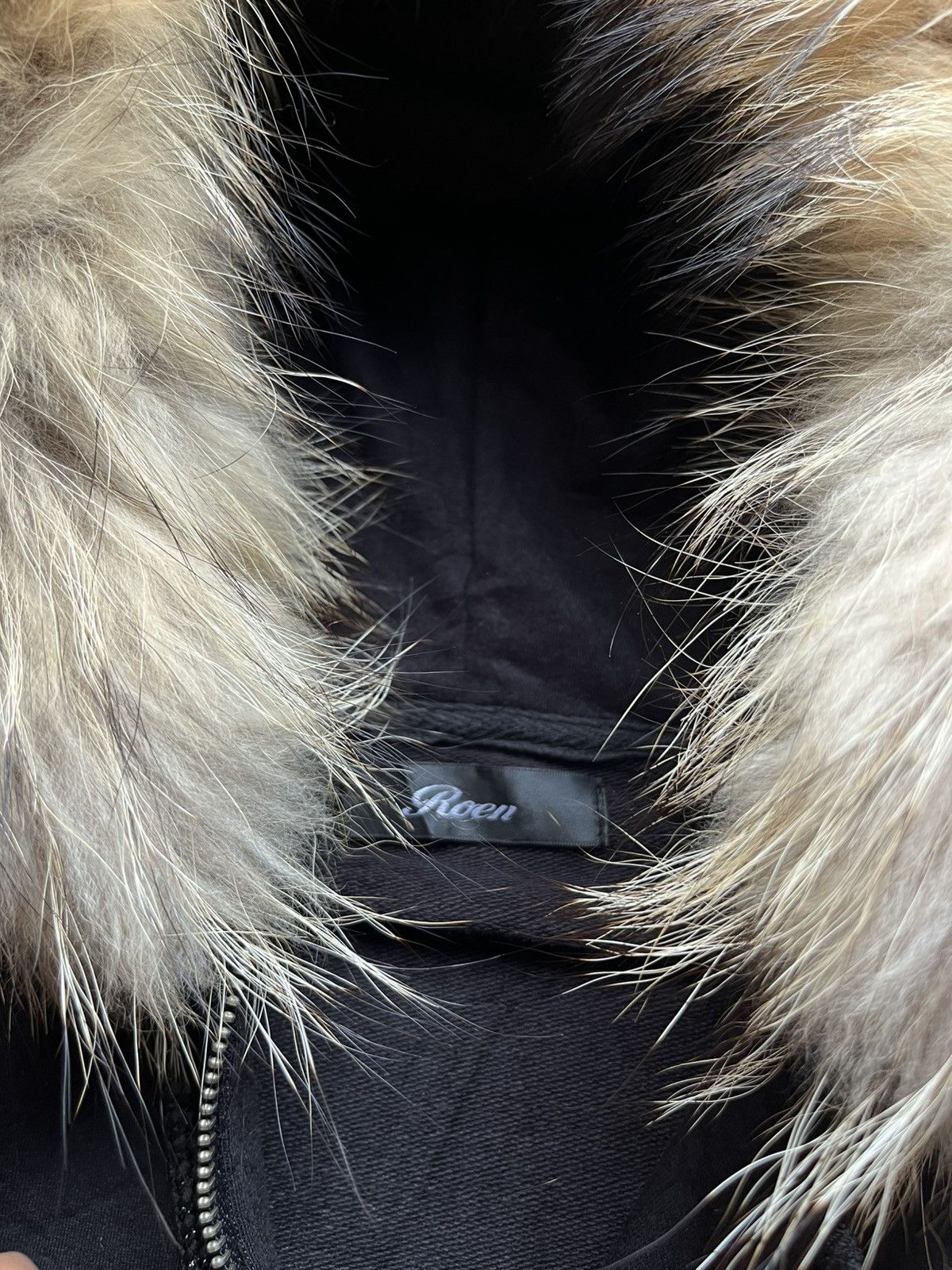 Roen 2000s Roen faux fur skull black vkei hoodie Size US M / EU 48-50 / 2 - 5 Thumbnail