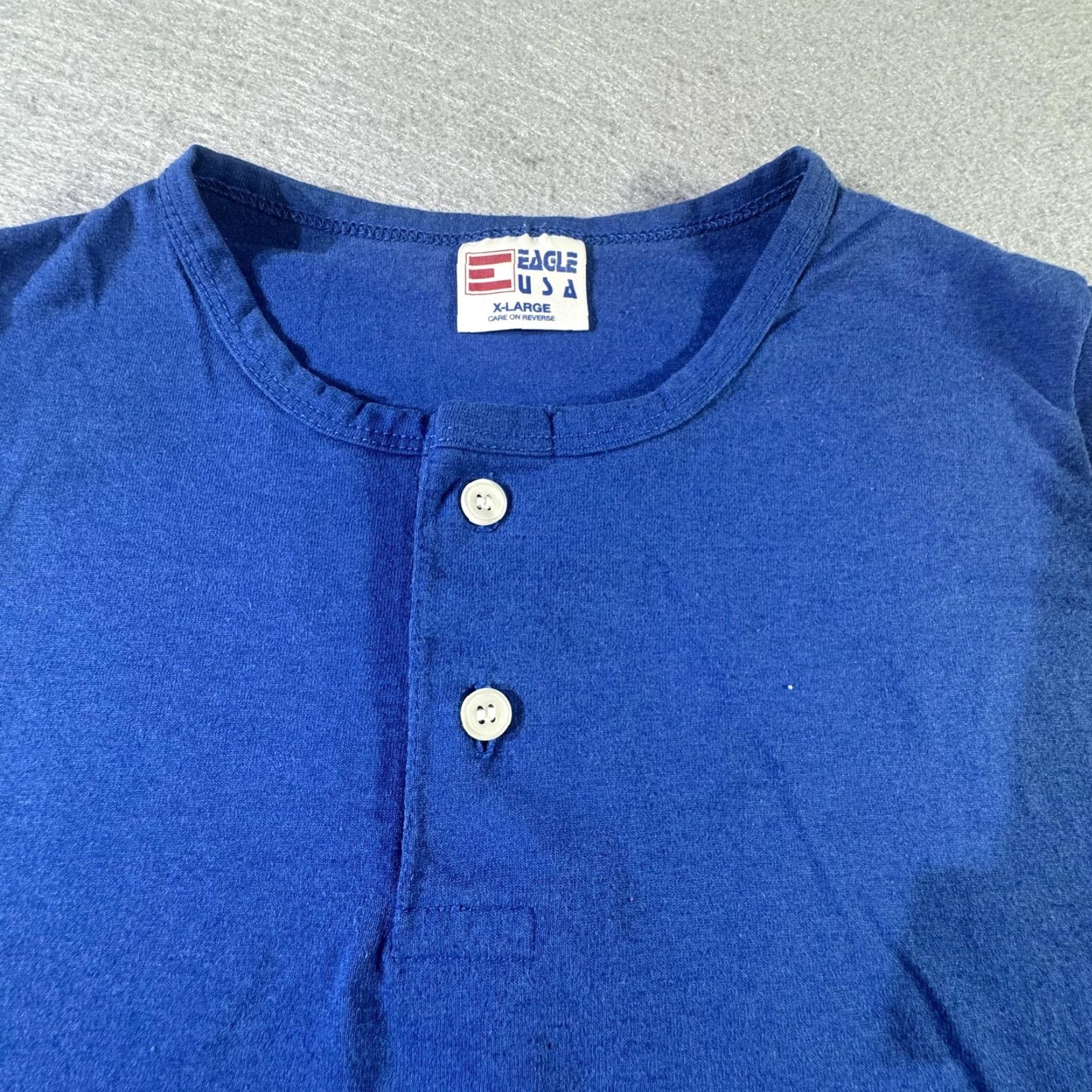 Vintage VINTAGE Eagle USA Tank Top Mens XL Blue Sleeveless Athletic Gym Muscle Fitness 2000s Size US XL / EU 56 / 4 - 2 Thumbnail