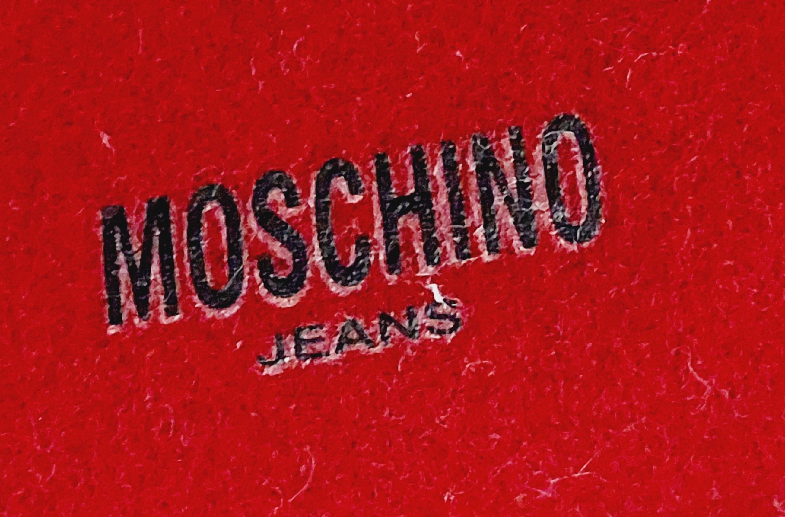 Moschino Moschino Heart Red Plush Love Toy Hand Shoulder Bag Size ONE SIZE - 6 Thumbnail