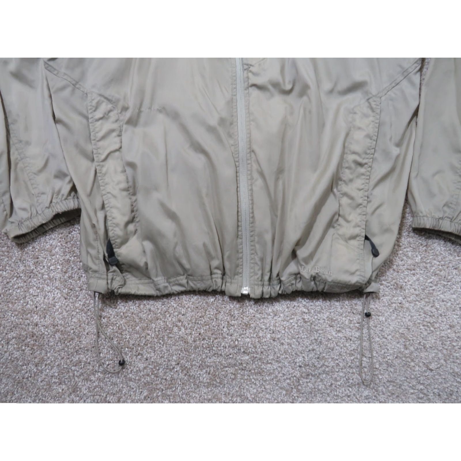 Vintage VINTAGE L.L. Bean Jacket Men 2XL Windbreaker Lightweigth Pockets Full Zip Tan Brown 80s 90s Mens Size US XXL / EU 58 / 5 - 2 Thumbnail
