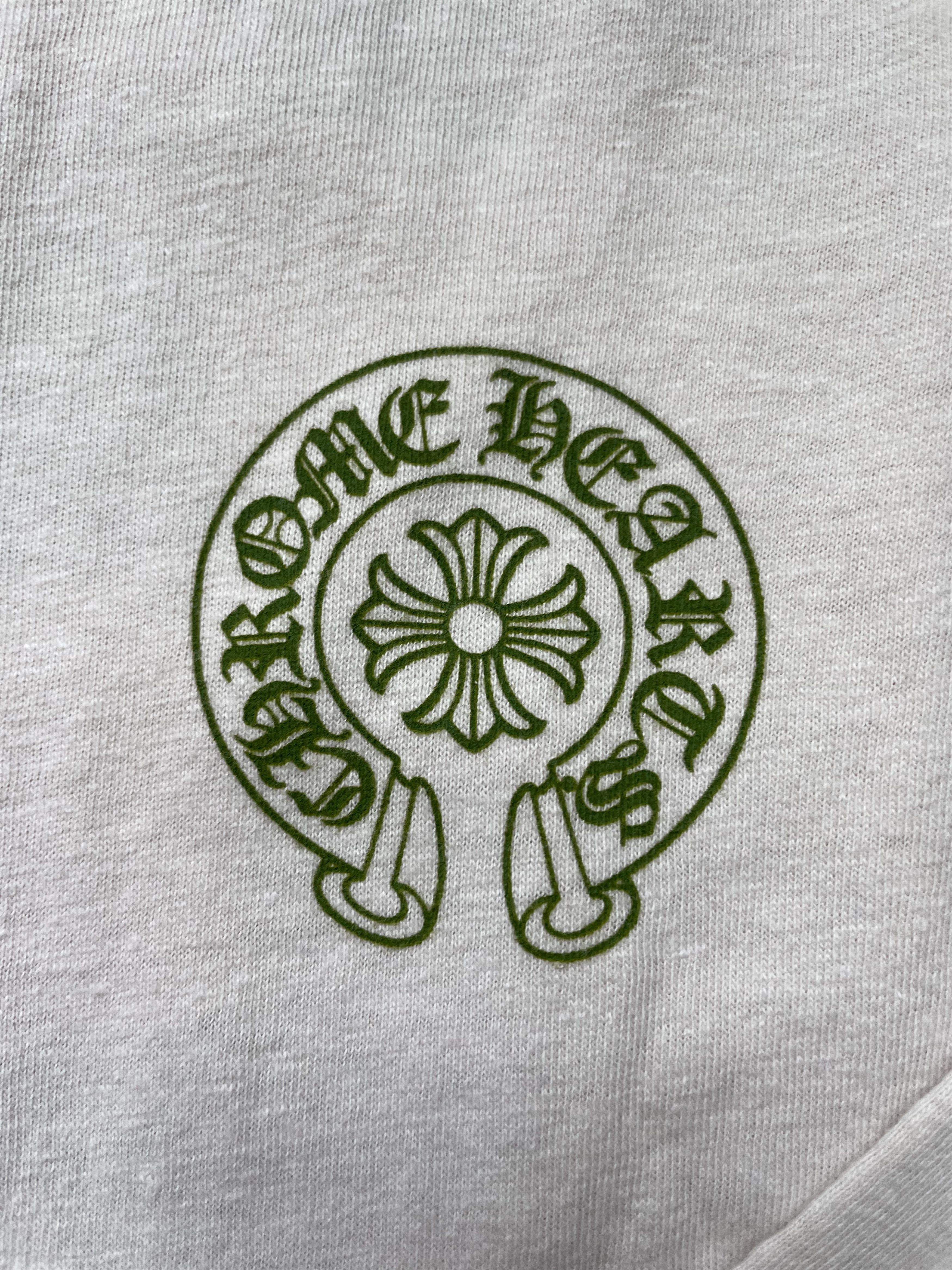Chrome Hearts Chrome Hearts 33 Horseshoe Logo White Long Sleeve Tee Size XS / US 0-2 / IT 36-38 - 5 Thumbnail