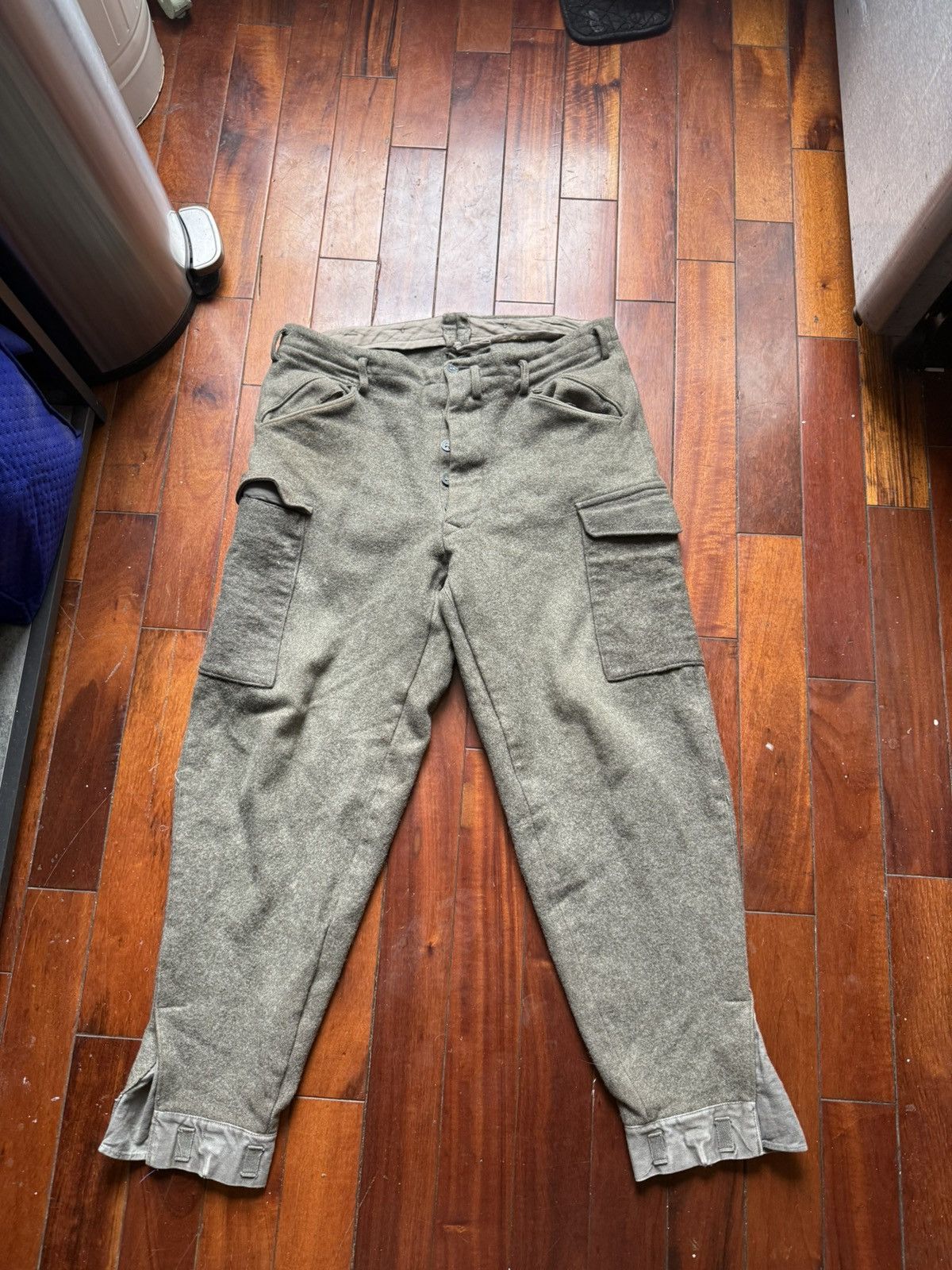 Vintage Vintage Wool pants Size 36R - 1 Thumbnail