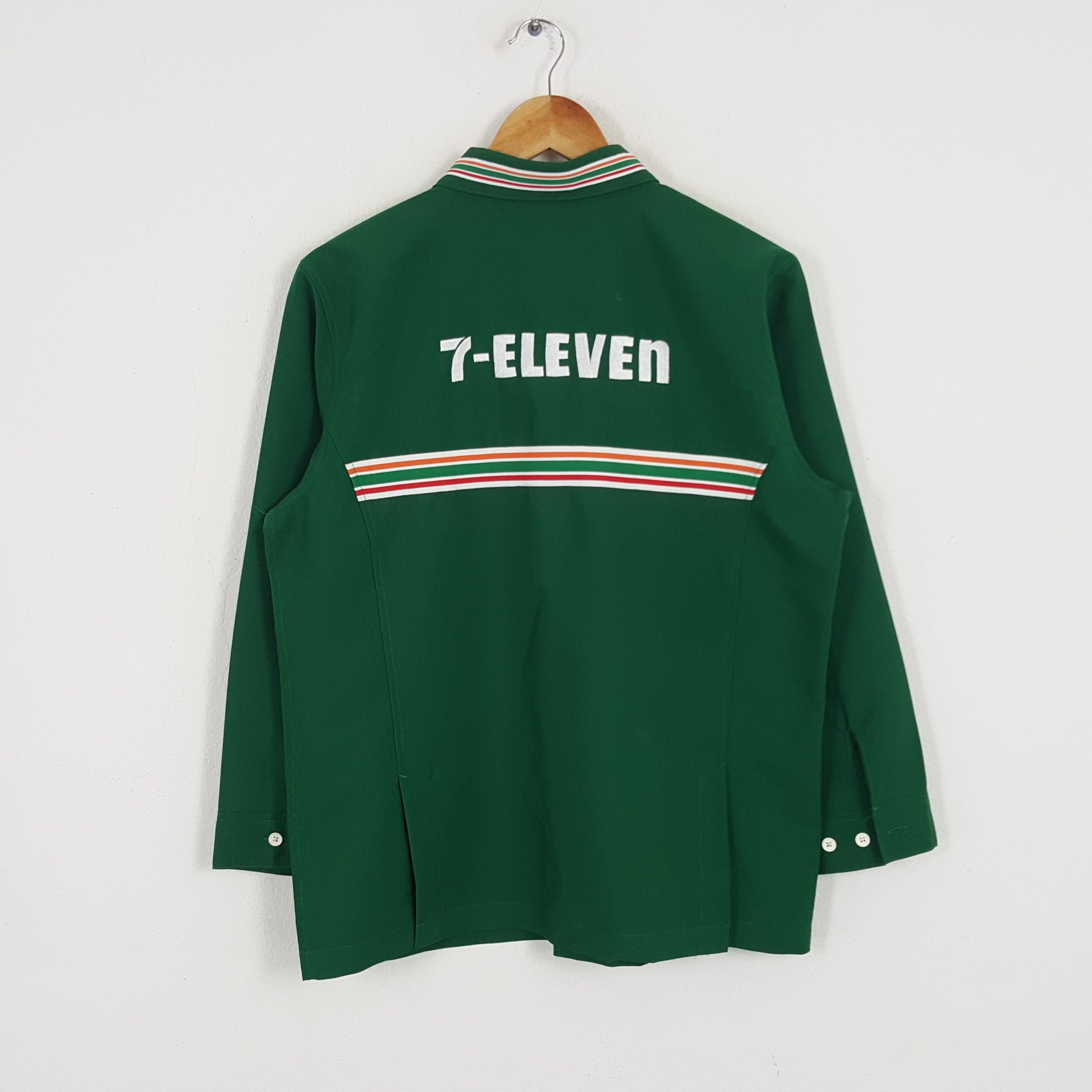 Japanese Brand × Vintage Vintage 7 Eleven Japanese Brand Uniform Jacket Size US M / EU 48-50 / 2 - 1 Thumbnail