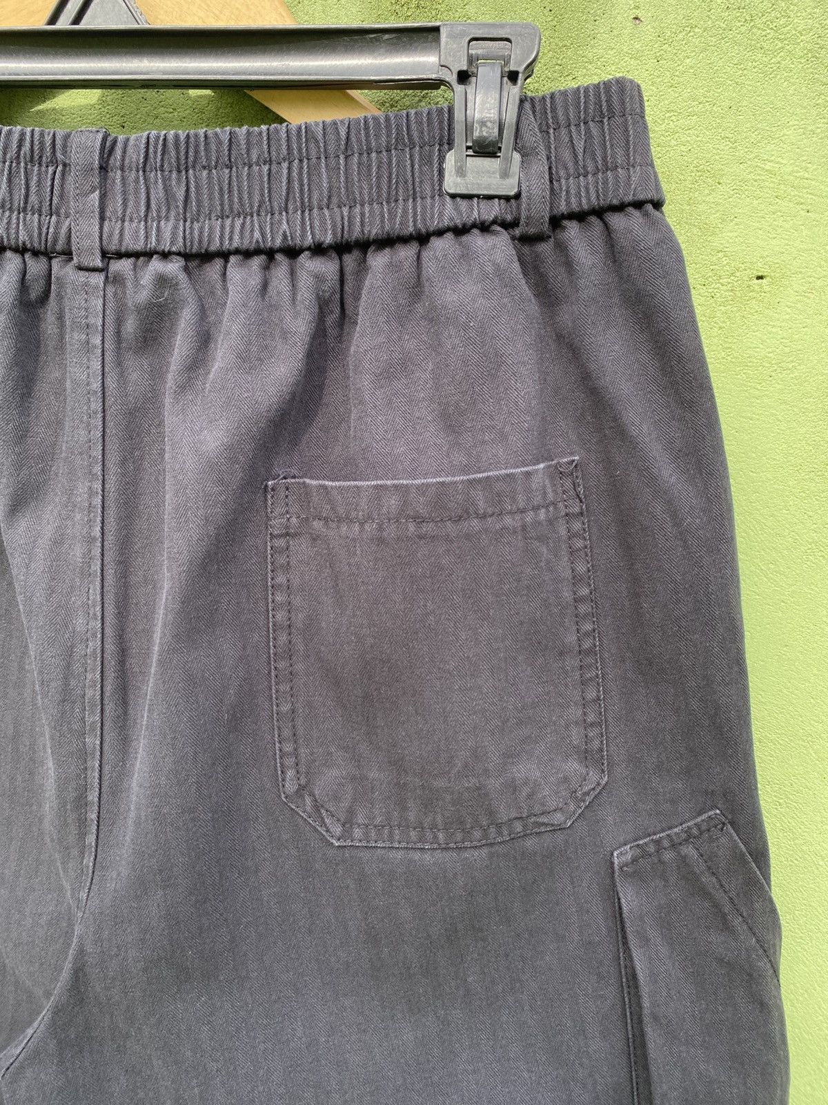 Japanese Brand Japanese Work Style Utility Shorts Elastic Waist Dark Grey Size US 38 / EU 54 - 8 Thumbnail