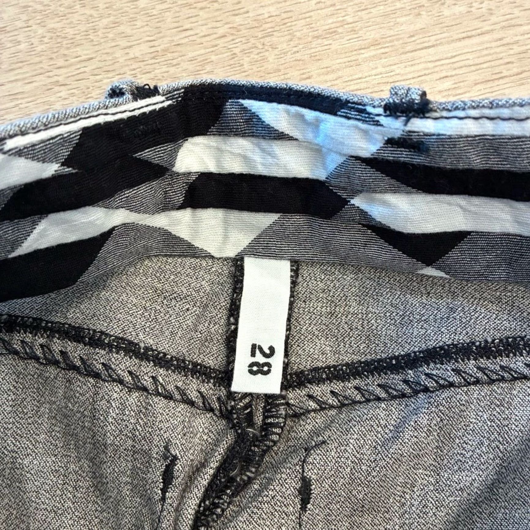Vintage Rogan Men’s Pant Chino Gray Size 28 Inseam 34 Regular Y2K Itochu Line NEW Size US 28 / EU 44 - 6 Thumbnail