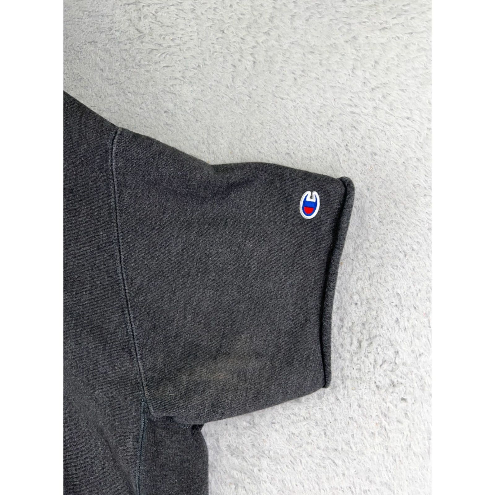 Champion Champion Hoodie Men XL Gray Reverse Weave Sweatshirt Logo Pullover Size US XL / EU 56 / 4 - 2 Thumbnail