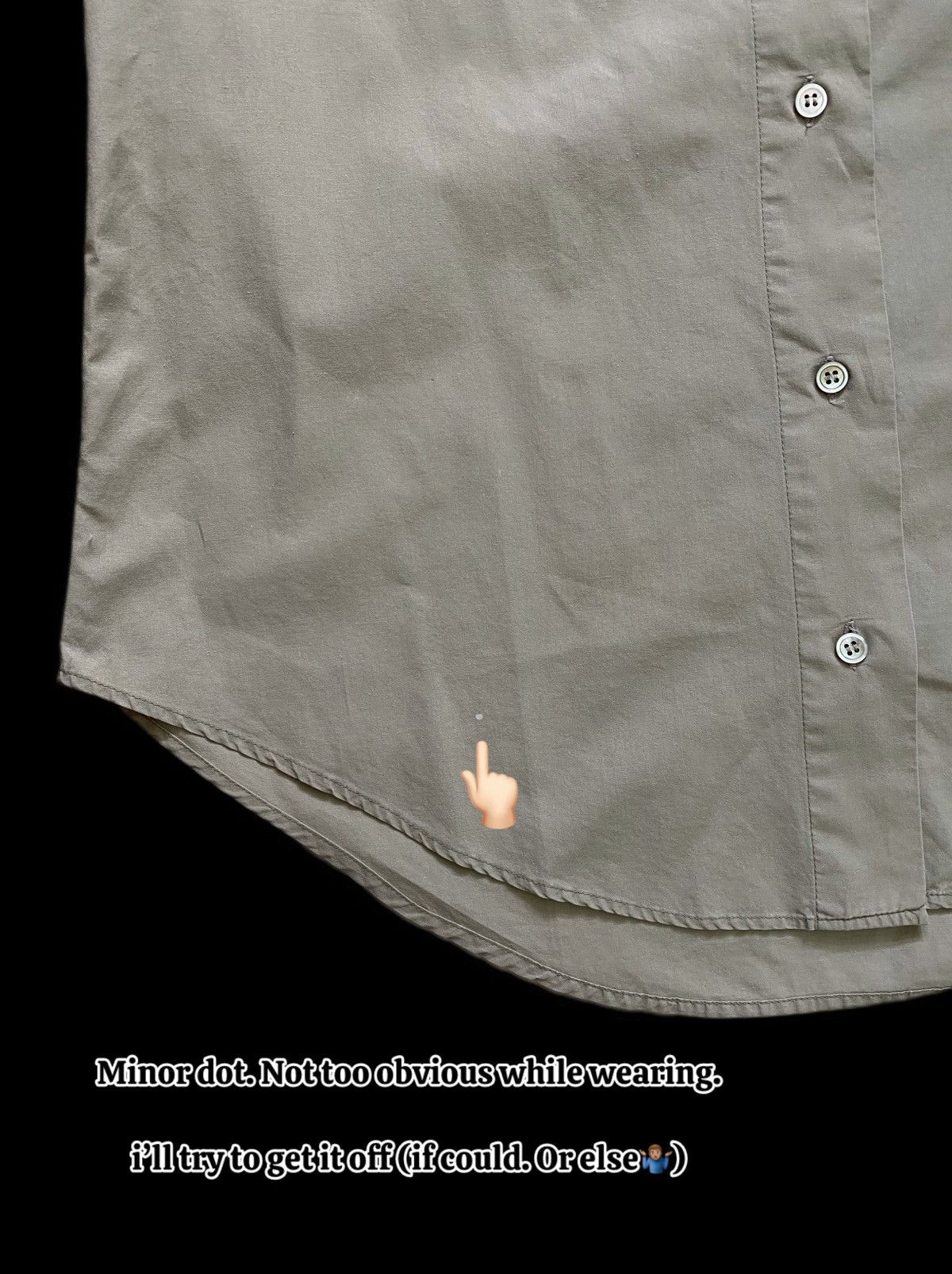 Y's Vintage Y’s Yohji Yamamoto Oversized Shirt - Sage Green Size US M / EU 48-50 / 2 - 8 Thumbnail