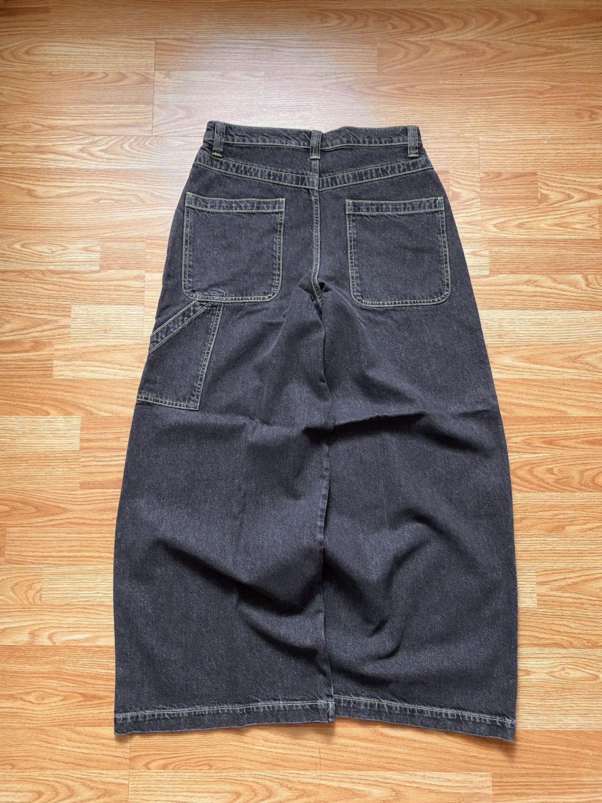 パンツ akademiks sk8 baggy jeans y2k jnco rave JNCO Style Rave Baggy Denim Jeans y2k sk8