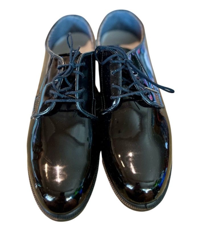 Other Bates Men’s High Gloss Patent Leather Shoes Size 9.5 (NWOT) Size US 9.5 / EU 42-43 - 5 Thumbnail