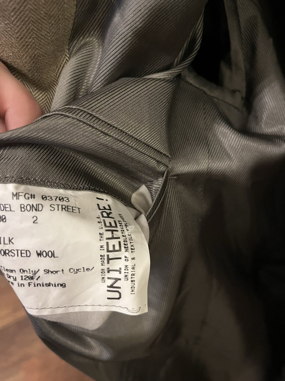 Burberry Silk & Wool Blazer
