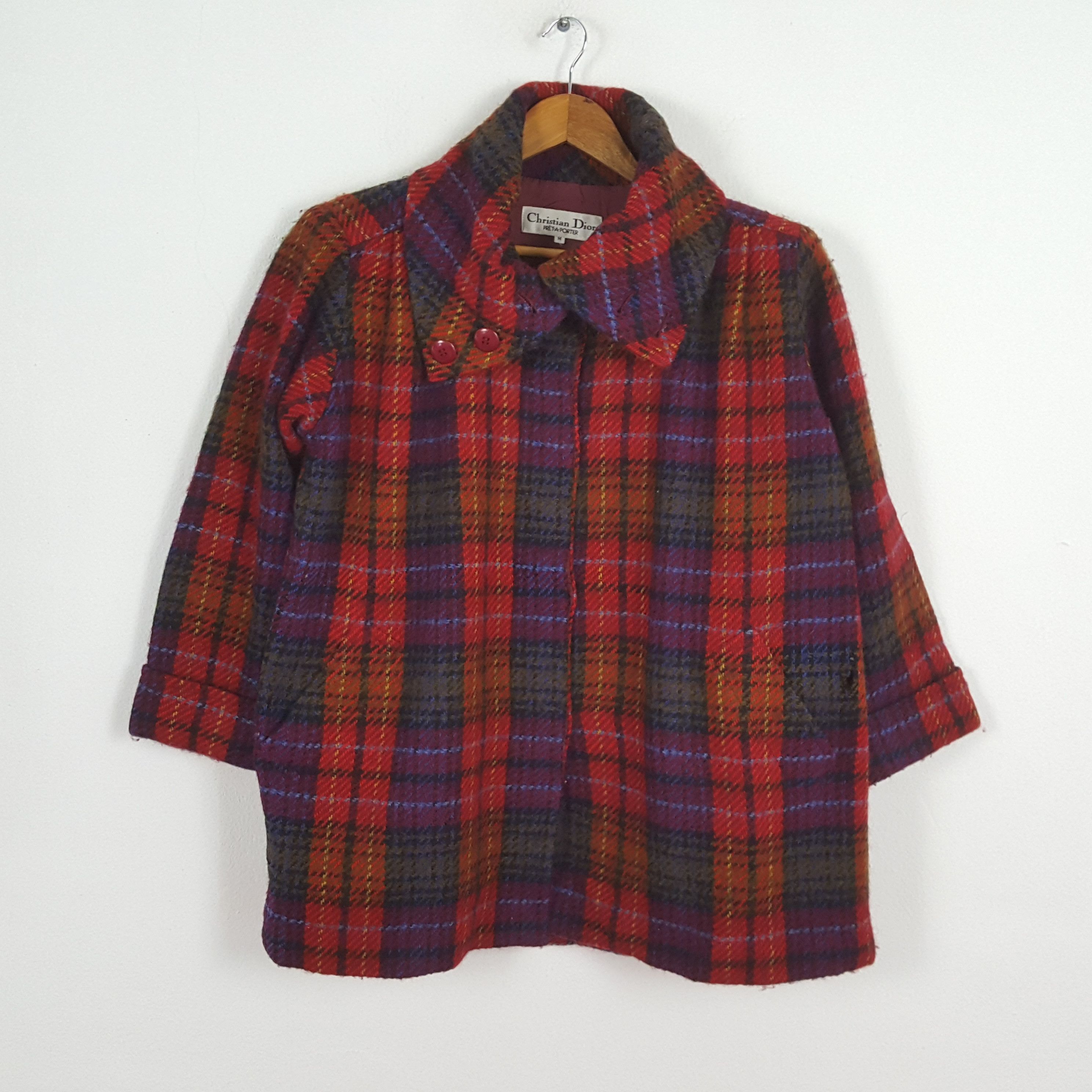 Christian Dior Monsieur × Vintage Vintage CHRISTIAN DIOR Italian Fashion Brand Jacket Size XXL / US 16-18 / IT 52-54 - 1 Thumbnail
