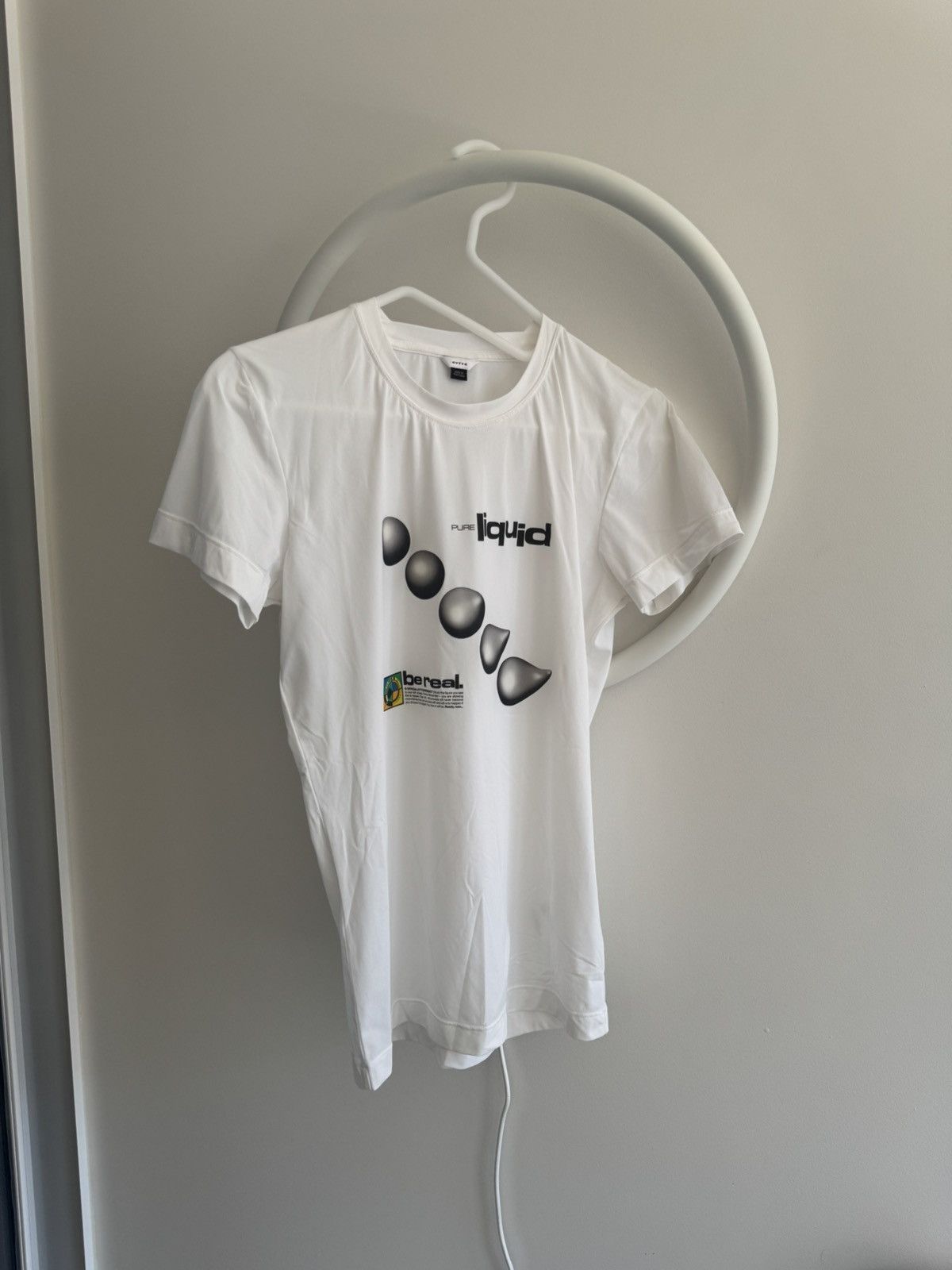 Eytys EYTYS White Air Liquid T Shirt Size US M / EU 48-50 / 2 - 1 Thumbnail