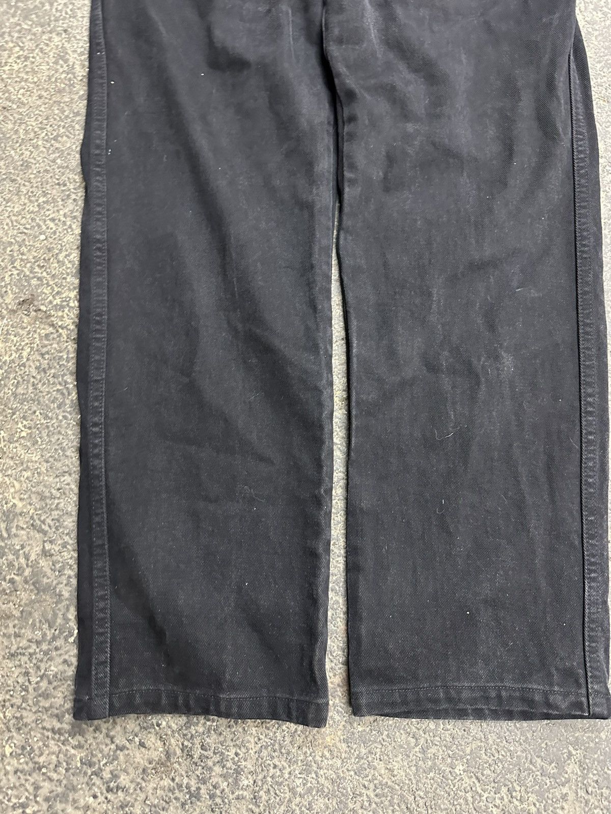 Harley Davidson × Vintage Y2K Harley Davidson black jeans Size US 33 - 5 Thumbnail