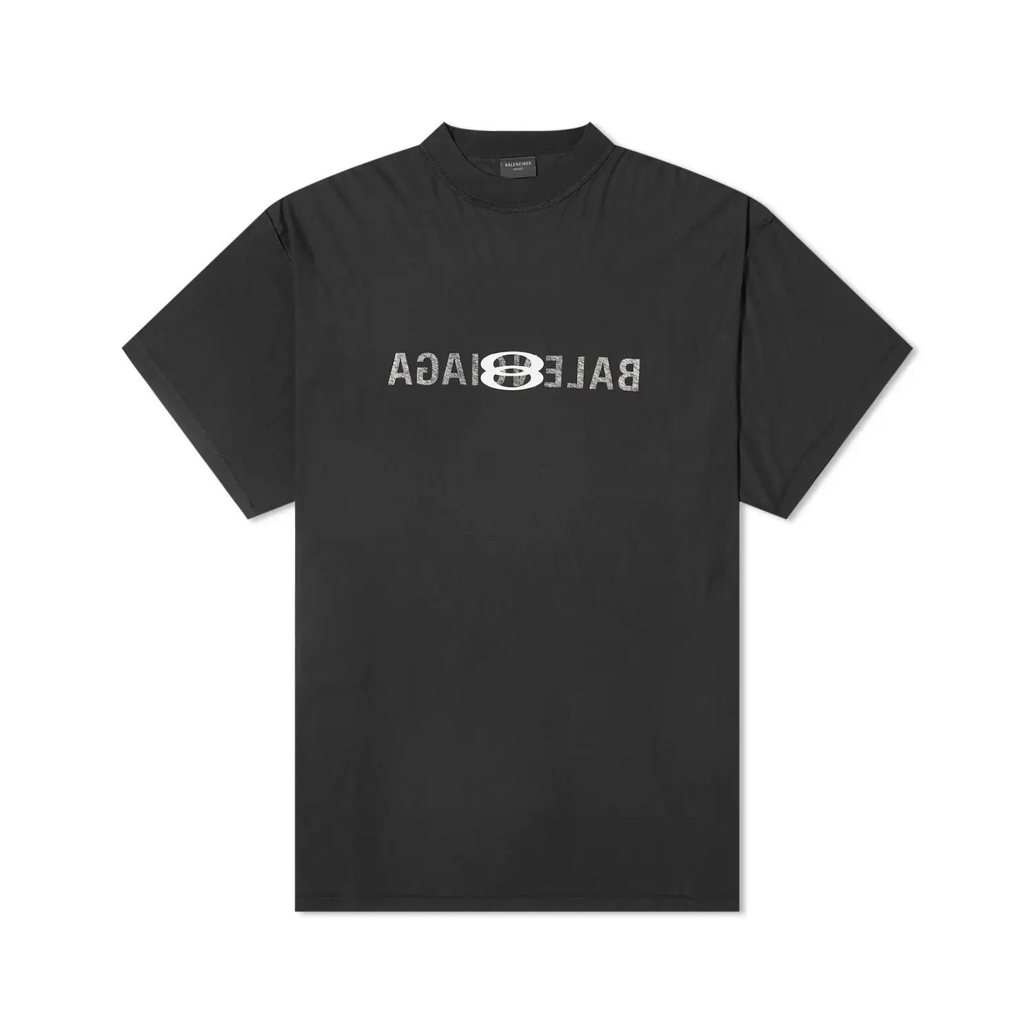 Balenciaga o1la1rc1a0625 Inside-Out BB Classic T-Shirt Oversized Black Size US S / EU 44-46 / 1 - 1 Thumbnail
