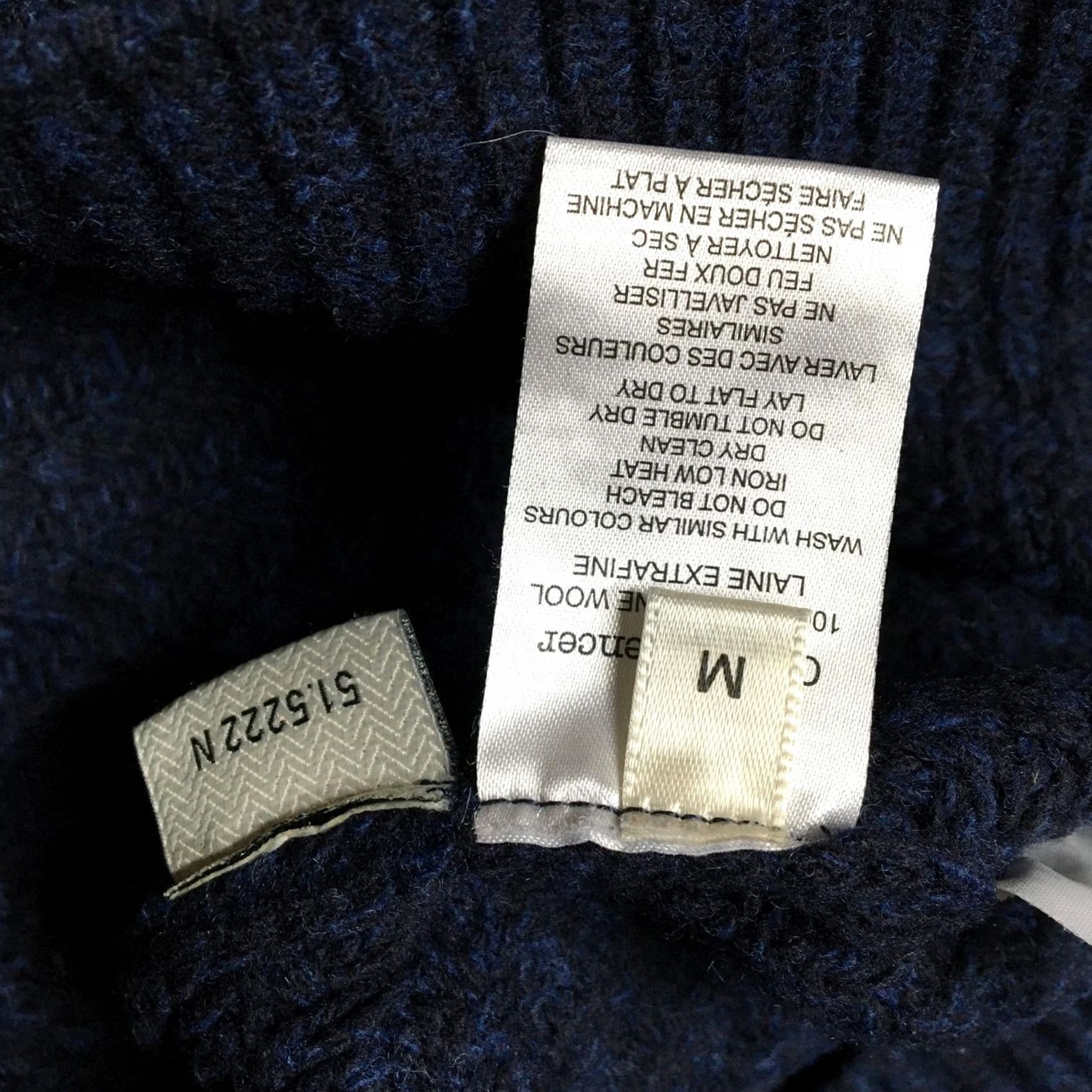 Oliver Spencer Oliver Spencer Sweater Mens Medium Blue Wool Crew Neck Pullover Solid Knit Shirt Mens Medium Blue Wool Crew Neck Oliver Spencer Sweater Size US M / EU 48-50 / 2 - 7 Thumbnail