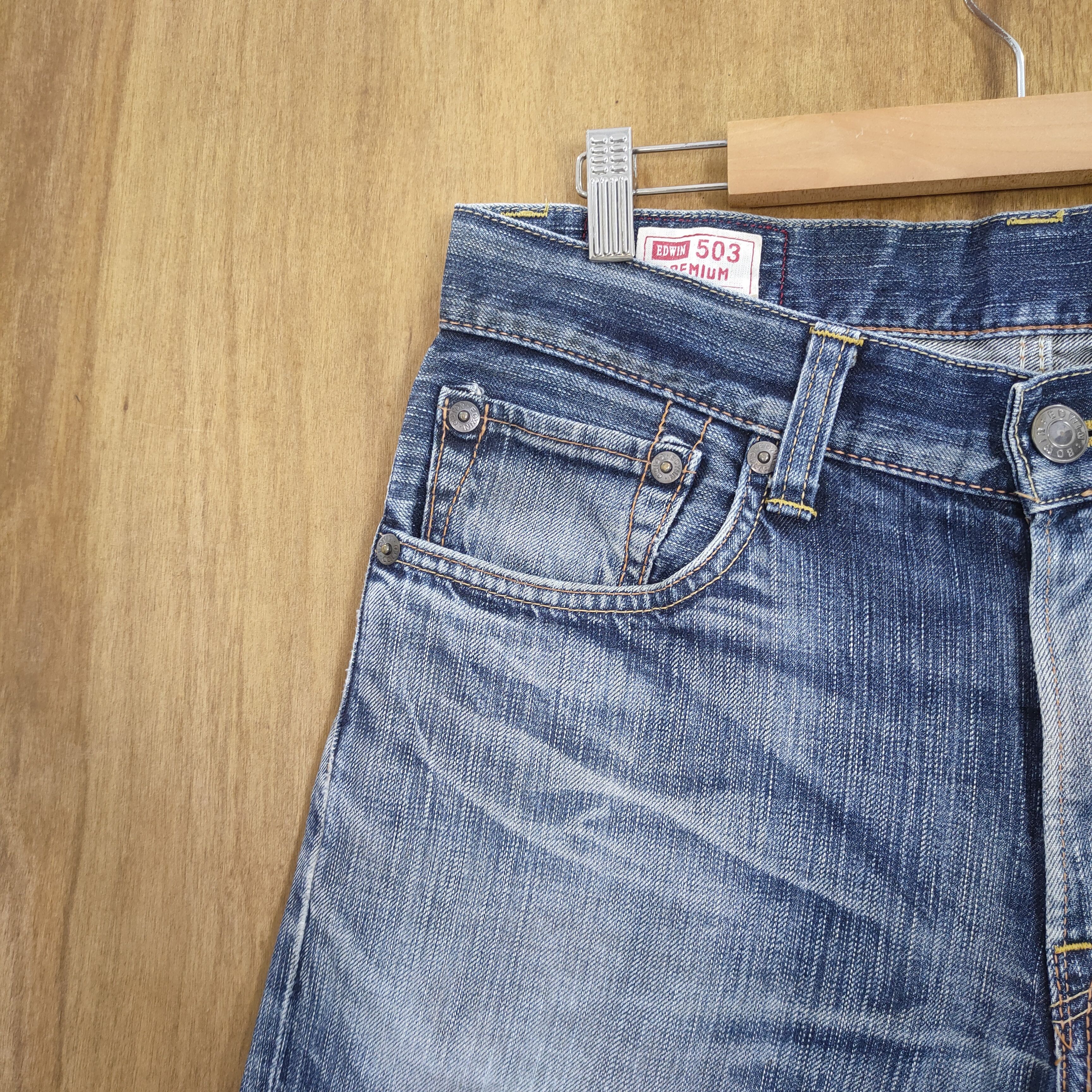 Japanese Brand VINTAGE JAPANESE DISTRESSED JEANS DENIM PANTS Size US 32 / EU 48 - 5 Thumbnail