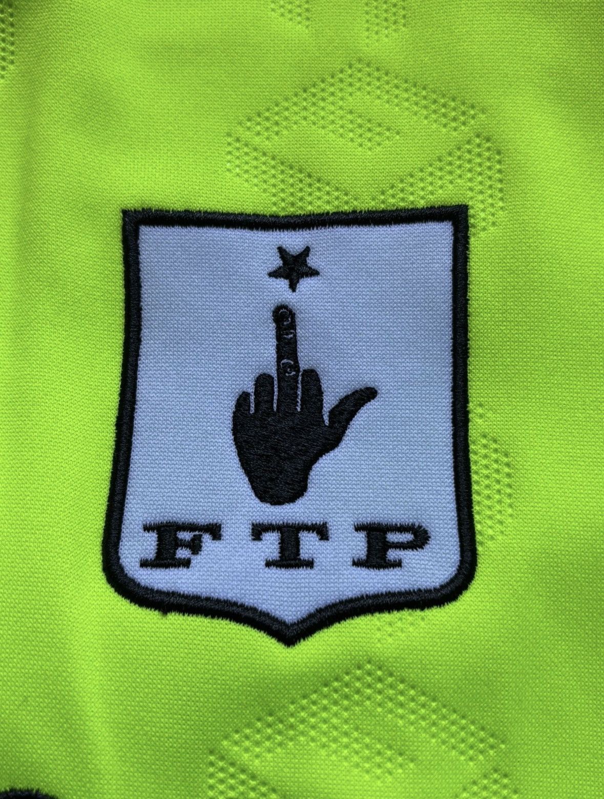 Fuck The Population FTP Neon Soccer Jersey Size US XL / EU 56 / 4 - 3 Thumbnail