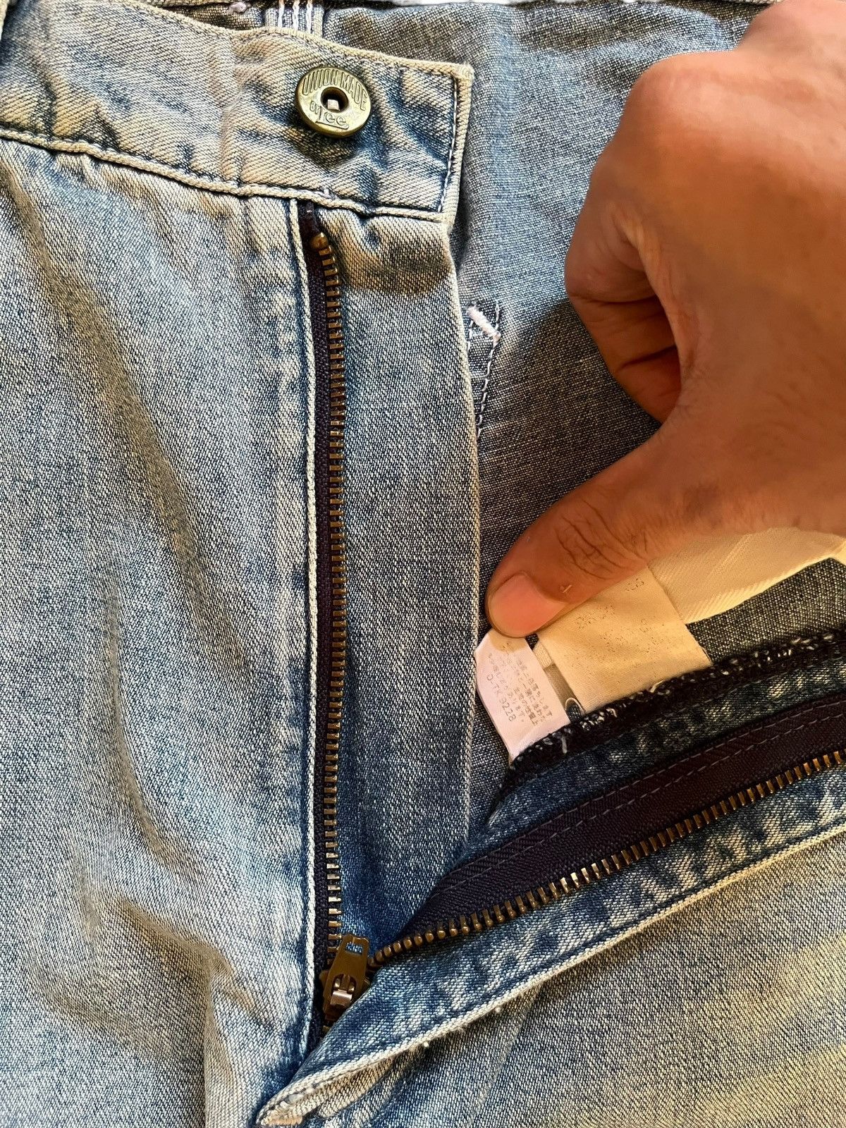 Lee Vintage Lee Union Made Sanforized Carpenter Baggy Jeans Size US 30 / EU 46 - 9 Thumbnail