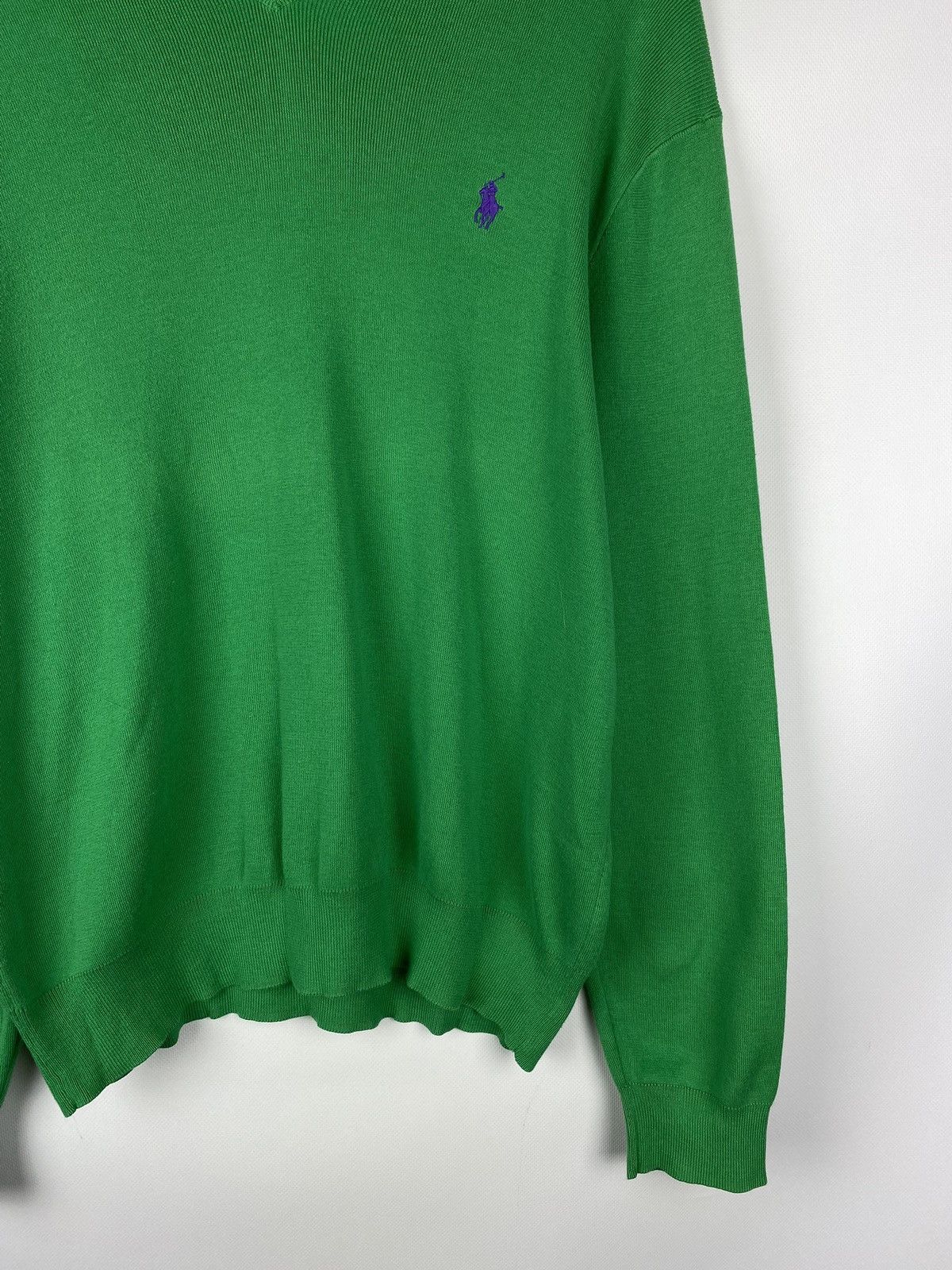Polo Ralph Lauren Polo by Ralph Lauren vintage v-neck sweater pullover size L Size US L / EU 52-54 / 3 - 6 Thumbnail