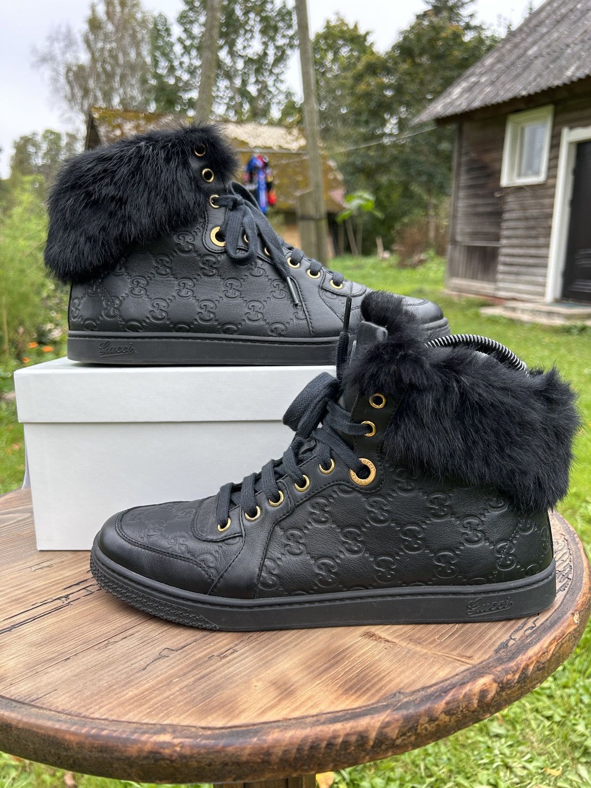 Gucci coda high top sneakers hotsell