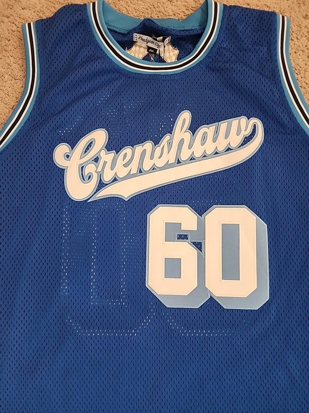 Other Headgear Classics Nispey Hussle Crenshaw Jersey 2XL (034) Size US XXL / EU 58 / 5 - 3 Thumbnail