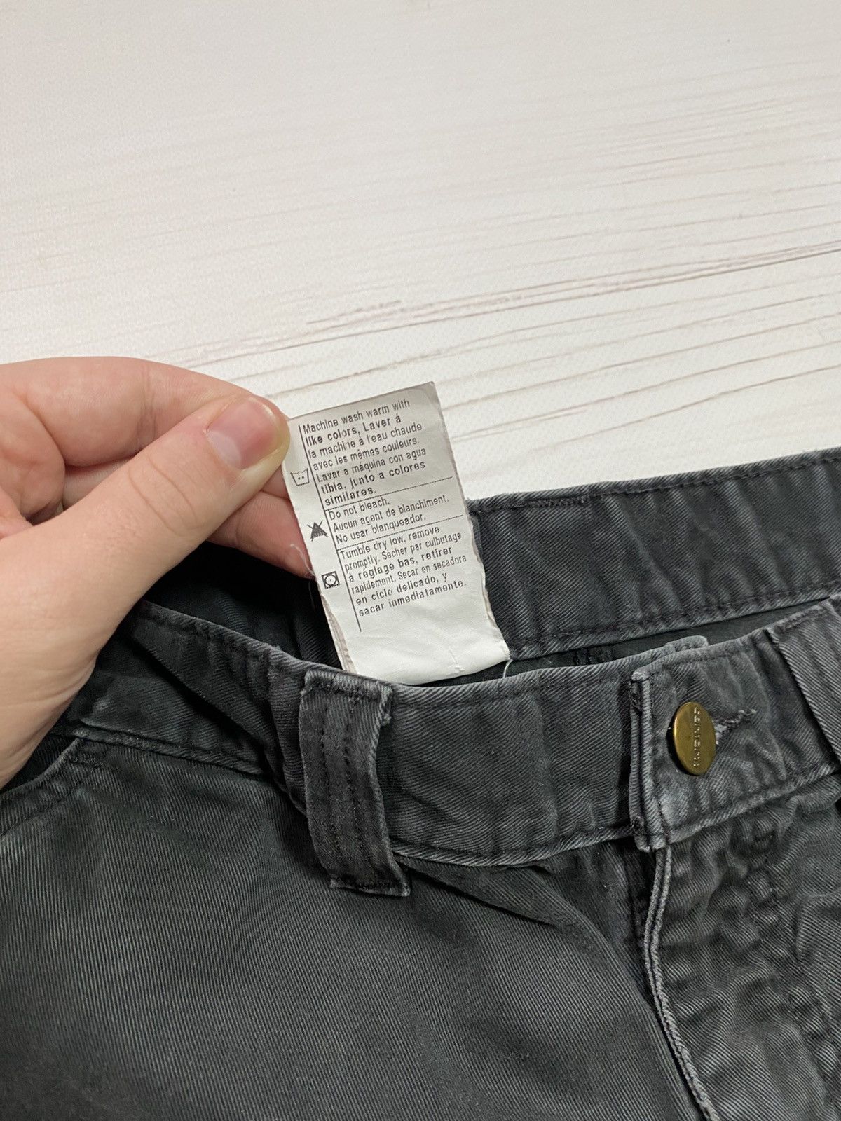 Carhartt Vintage Carhartt double knee faded cropped pants Size US 38 / EU 54 - 4 Thumbnail