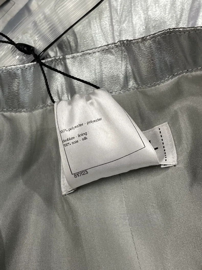 Chanel Chanel Silver shiny shorts Size 25" / US 0 / IT 36 - 6 Thumbnail