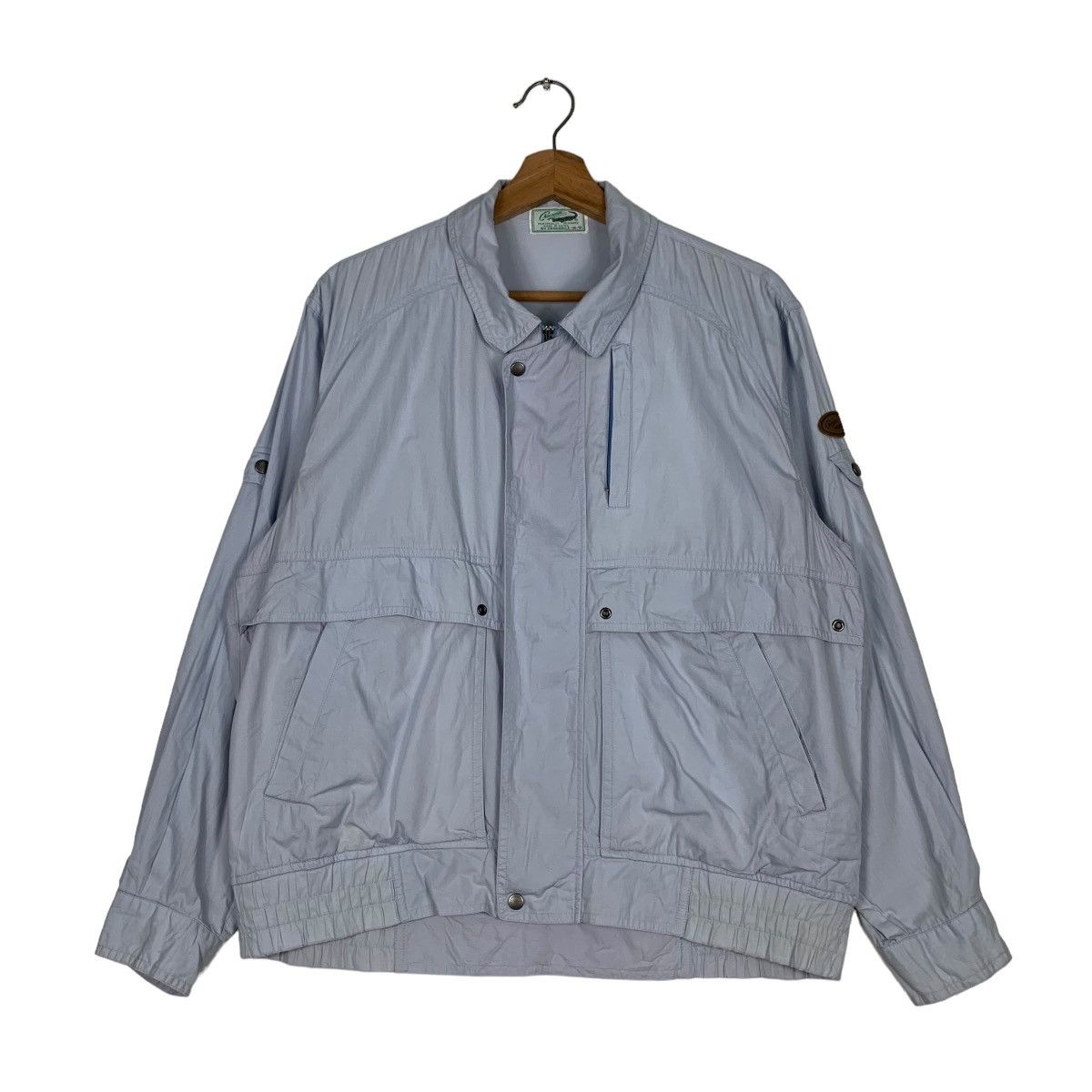 Japanese Brand CROCODILE Casual Jacket #0850-C38 Size US M / EU 48-50 / 2 - 1 Thumbnail