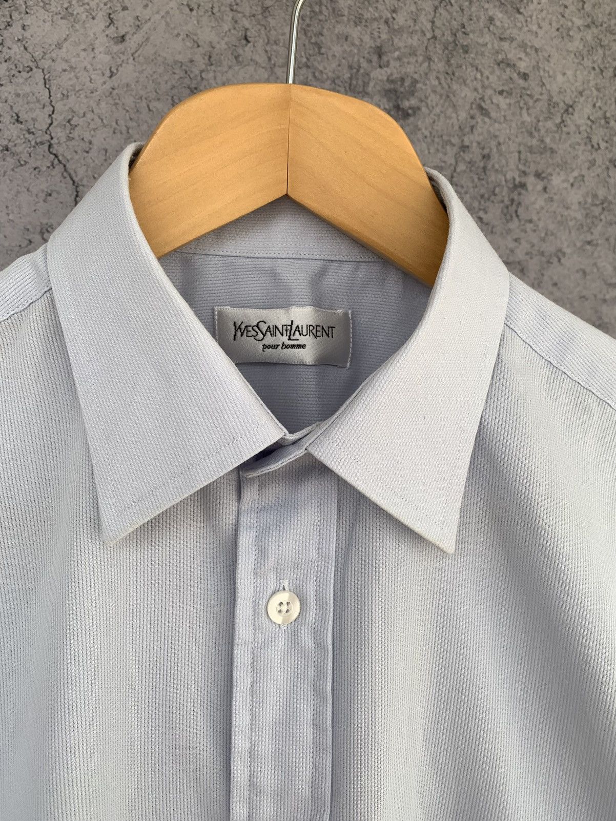 Yves Saint Laurent Yves Saint Laurent Vintage YSL Button Shirt Mens Size M-L Size US M / EU 48-50 / 2 - 4 Thumbnail