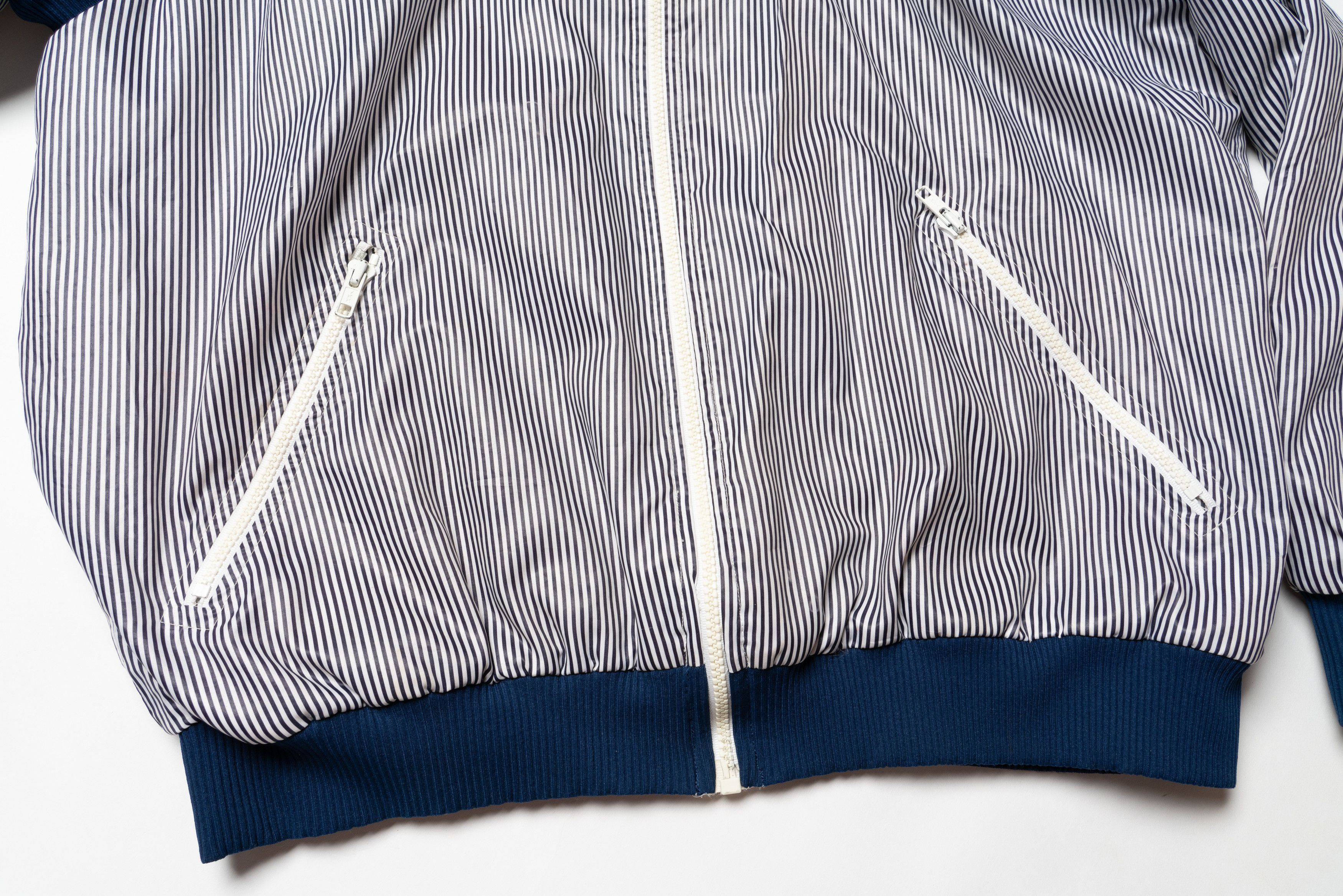 Lacoste 🔵 CHEMISE LACOSTE Vintage Nylon Striped Jacket Size US XL / EU 56 / 4 - 7 Thumbnail