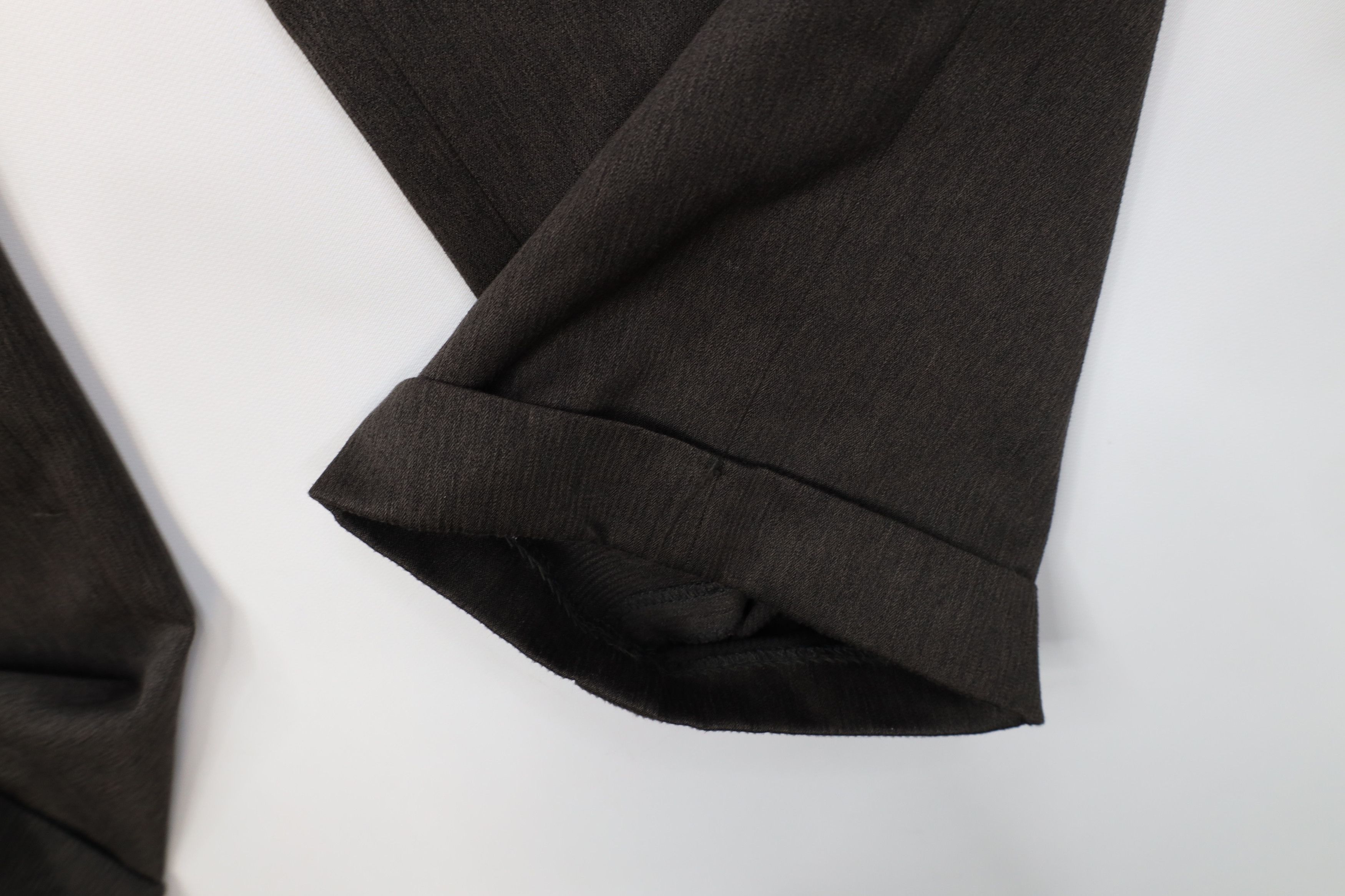 Vintage Vintage 90s Streetwear Knit Wide Leg Chino Pants Brown Size US 34 / EU 50 - 5 Thumbnail