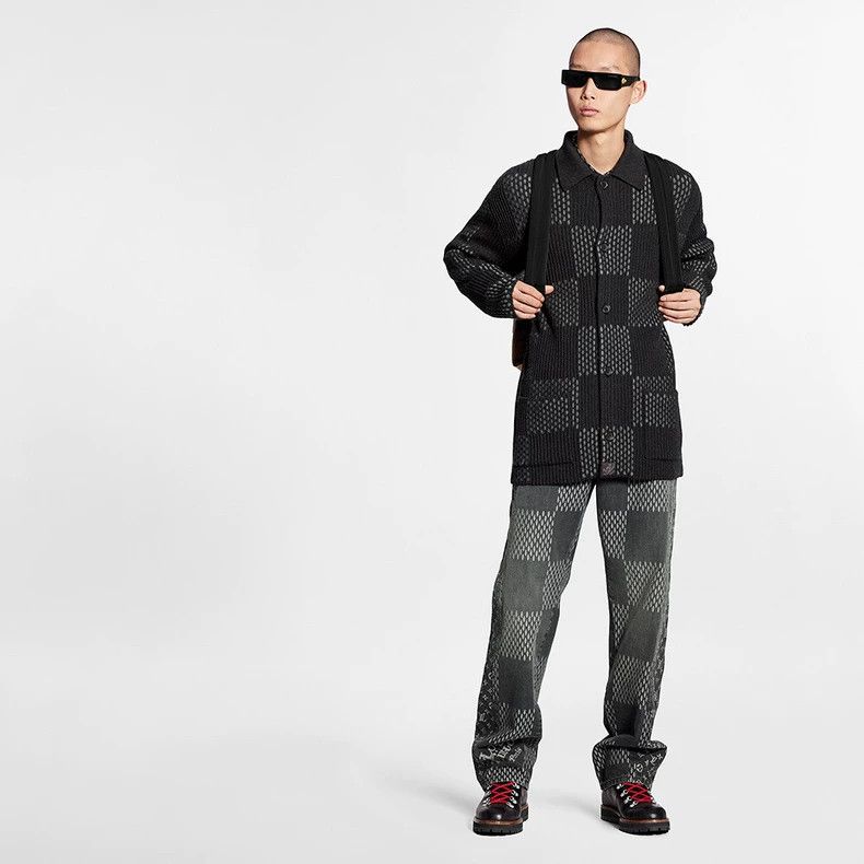Louis Vuitton Louis Vuitton Nigo knit jacket 2505-Nextarrow Size US S / EU 44-46 / 1 - 8 Thumbnail