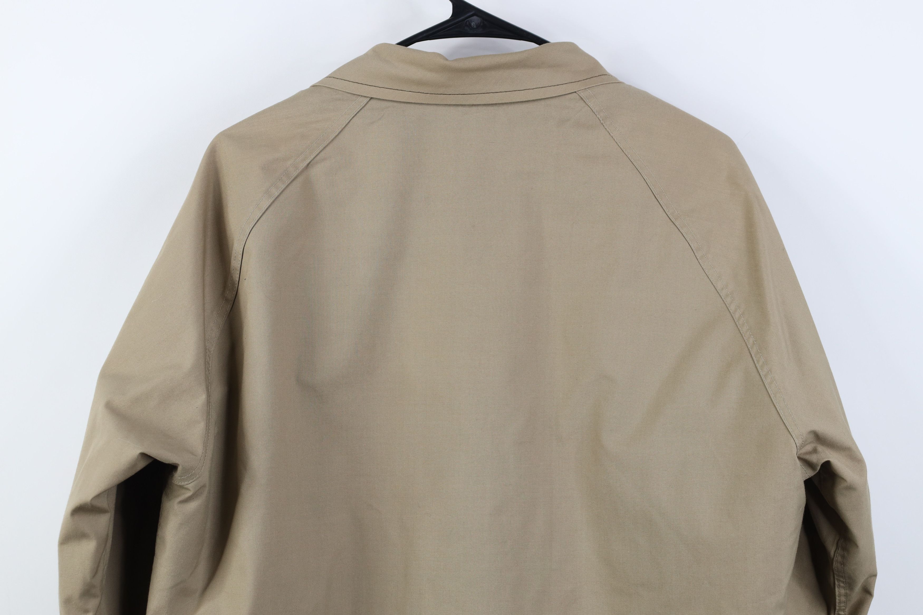 Vintage Vintage 70s Streetwear Full Zip Bomber Jacket Beige USA Size US XL / EU 56 / 4 - 16 Thumbnail