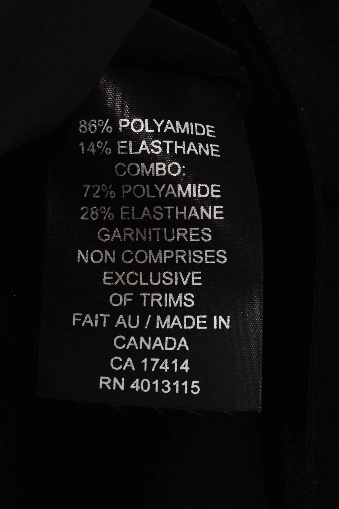 Marie Saint Pierre Marie Saint Pierre Black Banded Collar Polyamide Swing Dress Size XL / US 12-14 / IT 48-50 - 10 Thumbnail