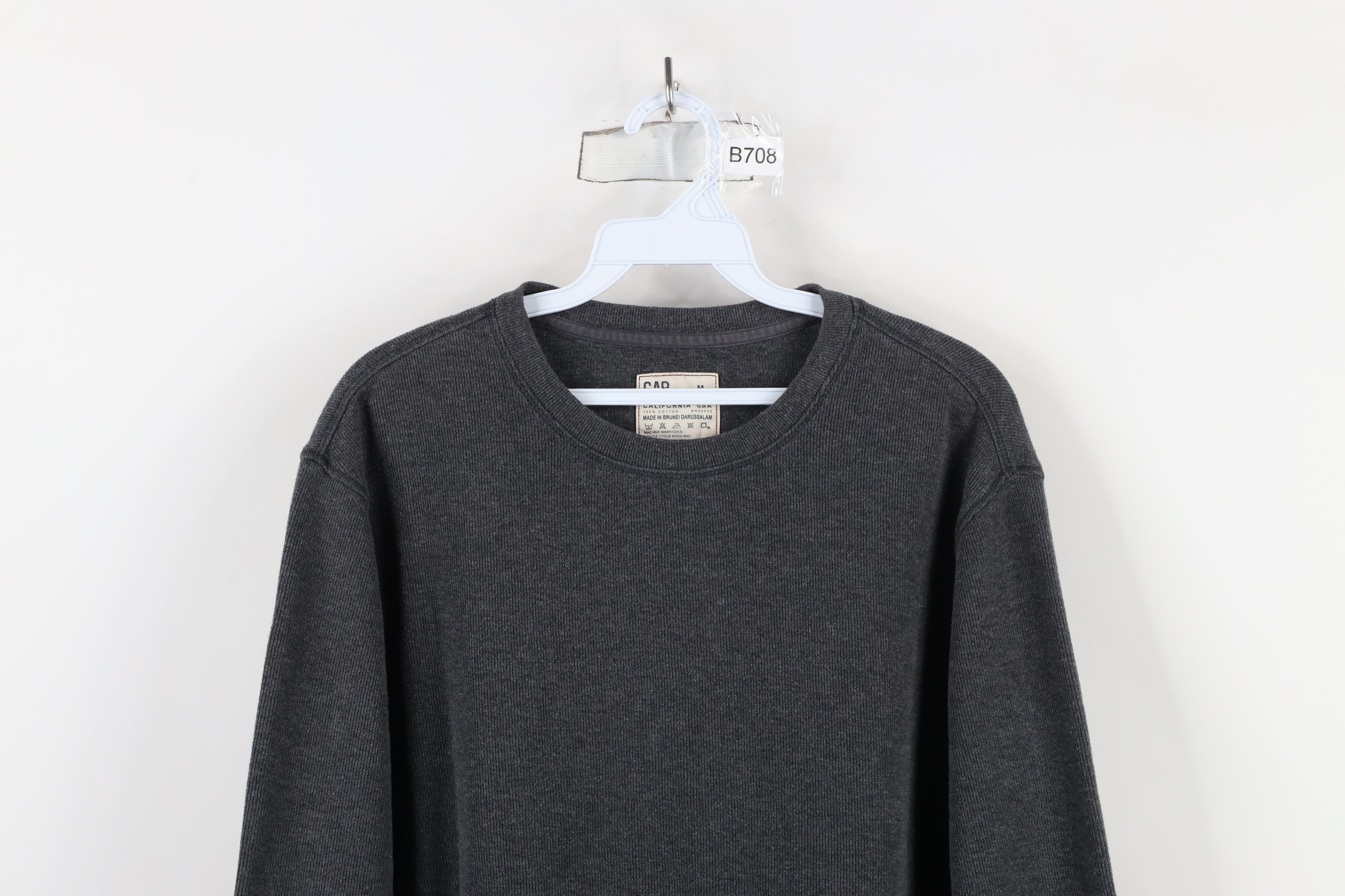 Gap × Vintage Vintage Y2K Gap Heavyweight Ribbed Knit Long Sleeve T-Shirt Size US M / EU 48-50 / 2 - 2 Thumbnail