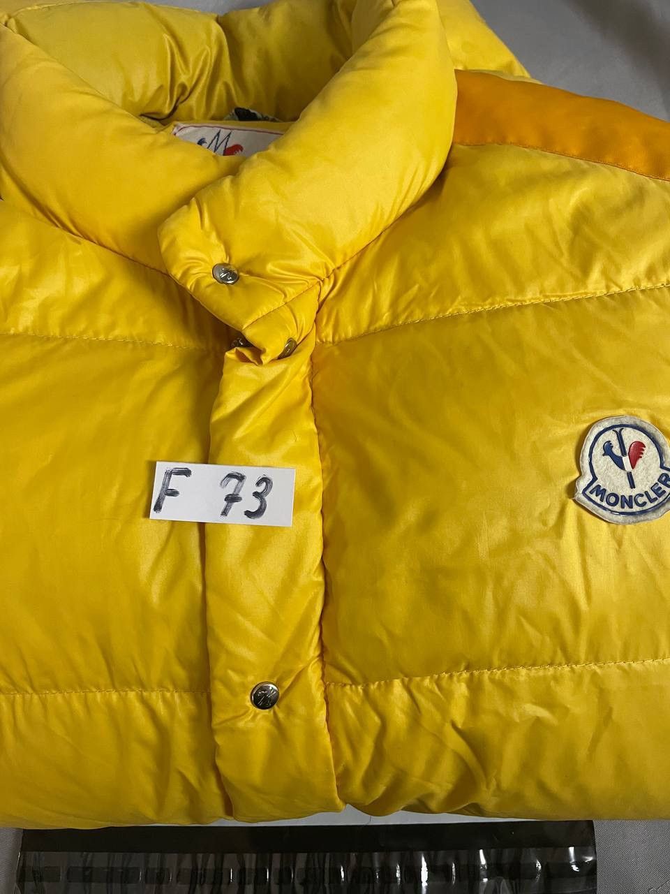 Moncler Moncler Down Jacket Grenoble Yellow Vintage 1990s Size US XL / EU 56 / 4 - 23 Thumbnail