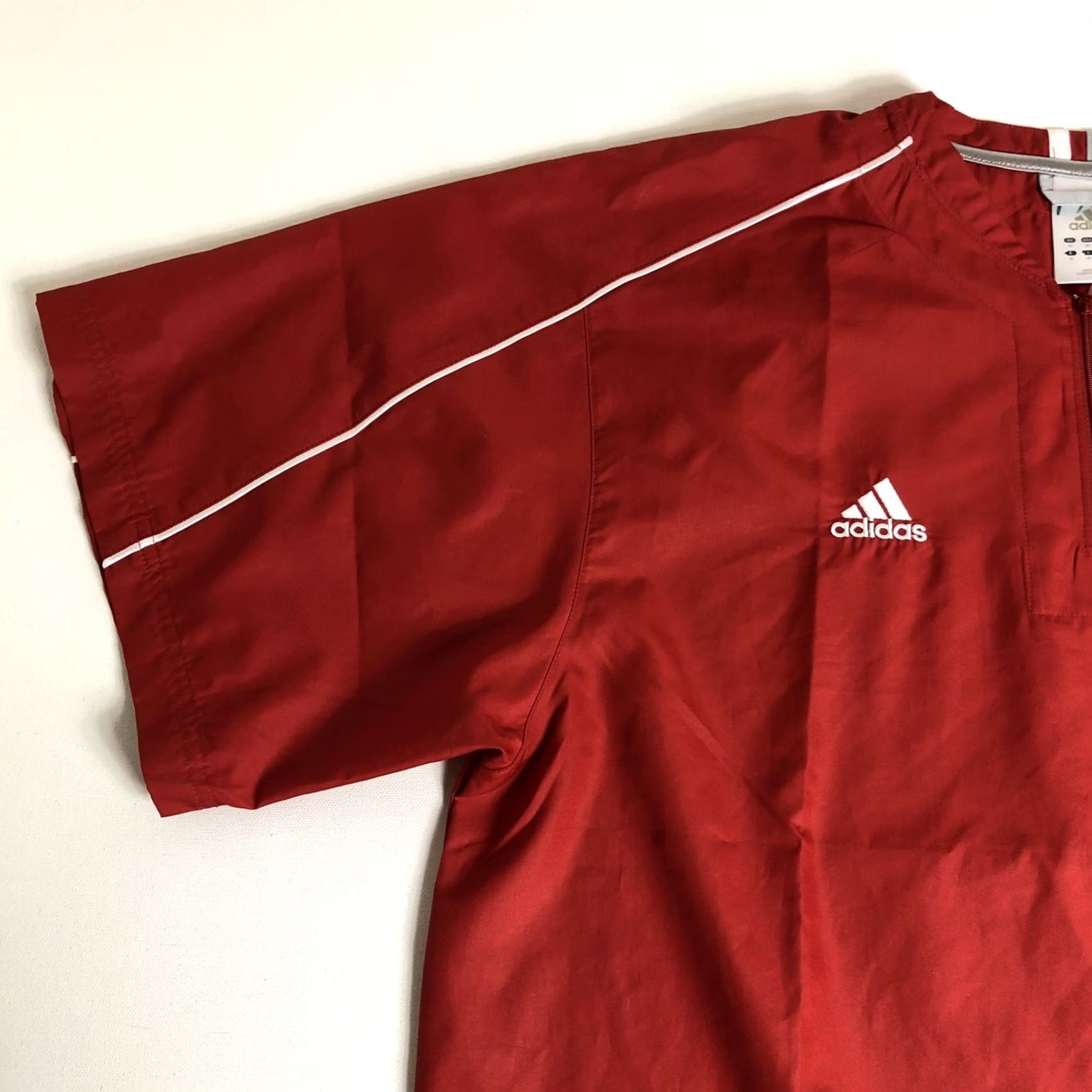 Adidas Adidas Mens Short Sleeve Quarterzip Windbreaker Size M MLB Baseball N36 N36 Size US 31 - 5 Thumbnail