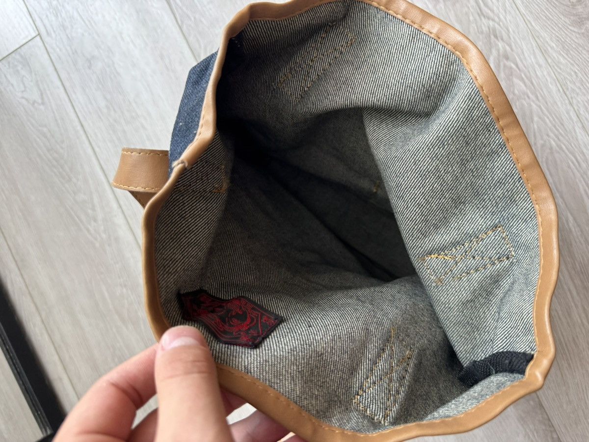 Evisu Vintage Evisu Denim Bag Shoulders Y2K Size ONE SIZE - 8 Thumbnail