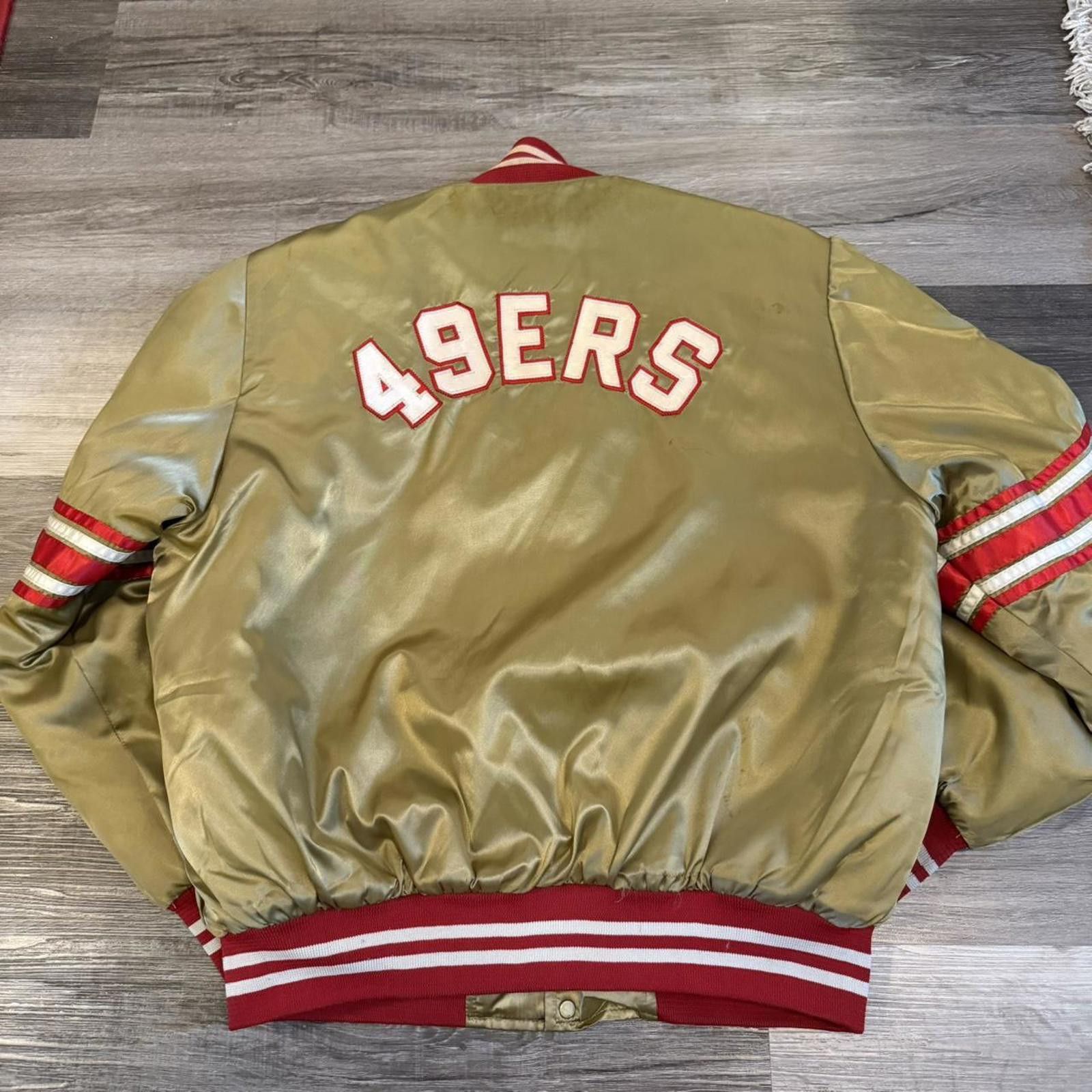 Other Vintage San Francisco 49er shain satin bomber jacket 80s L Size US L / EU 52-54 / 3 - 4 Thumbnail