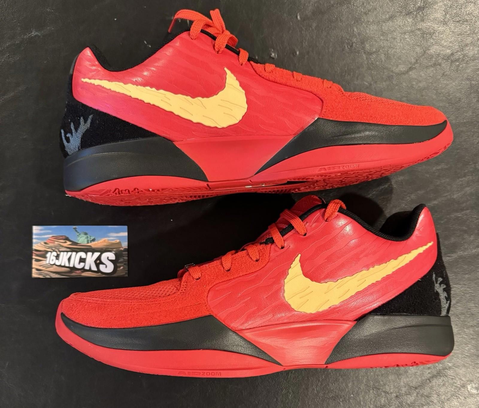 Nike Size 13.5 - Nike Ja 2 Nightmare - HQ2638-600 Size US 14 / EU 47 - 1 Thumbnail