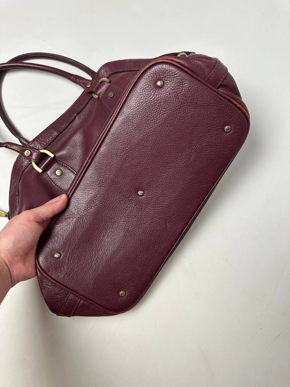 Mulberry Vintage Mulberry Leather Cherry Bag 00s Size ONE SIZE - 16 Thumbnail