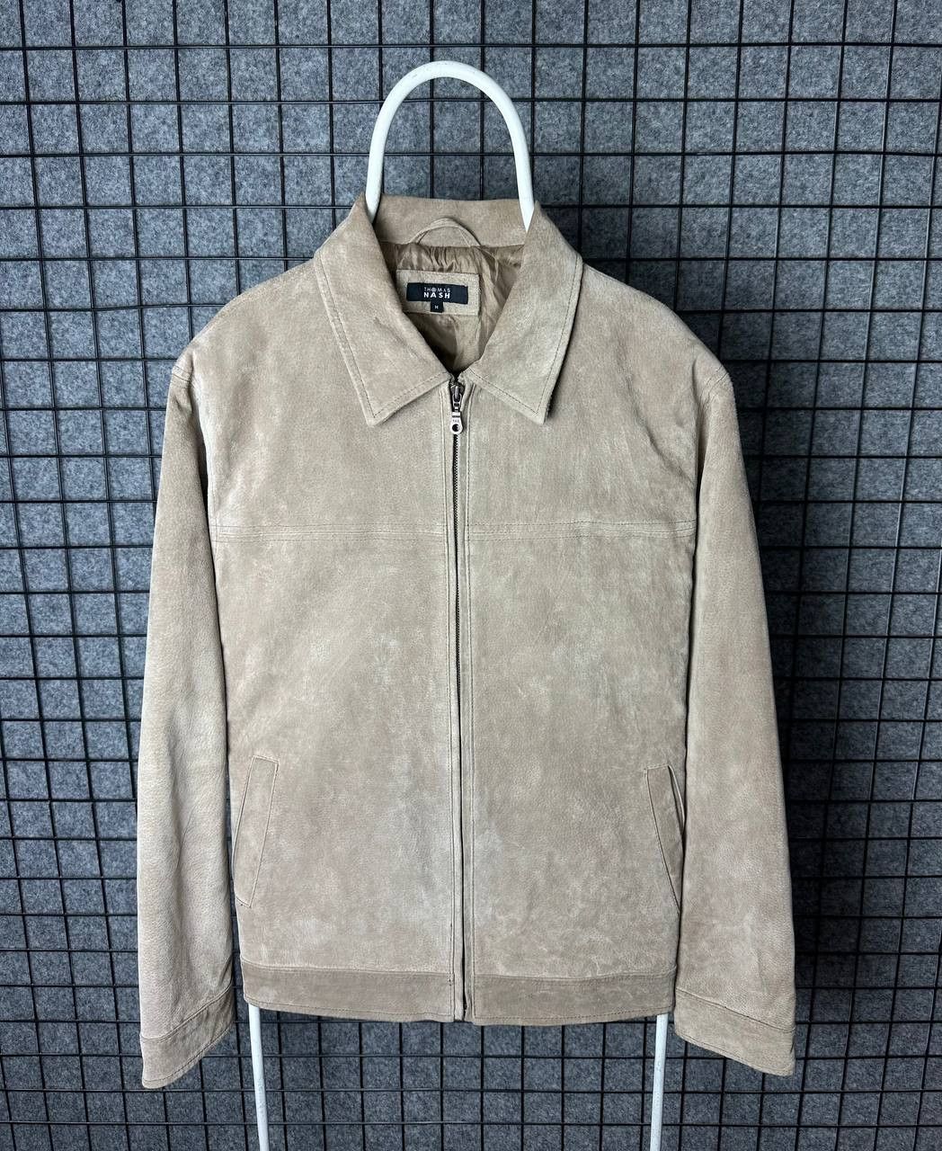 Vintage Thomas Nash leather jacket bomber size Medium Size US M / EU 48-50 / 2 - 1 Thumbnail